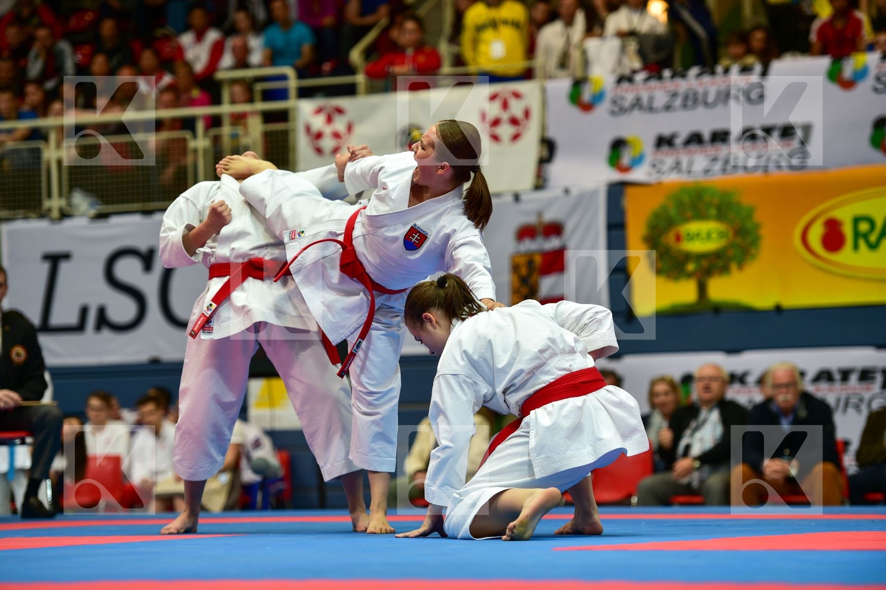 female team kata Kaze slovak national team slovakia