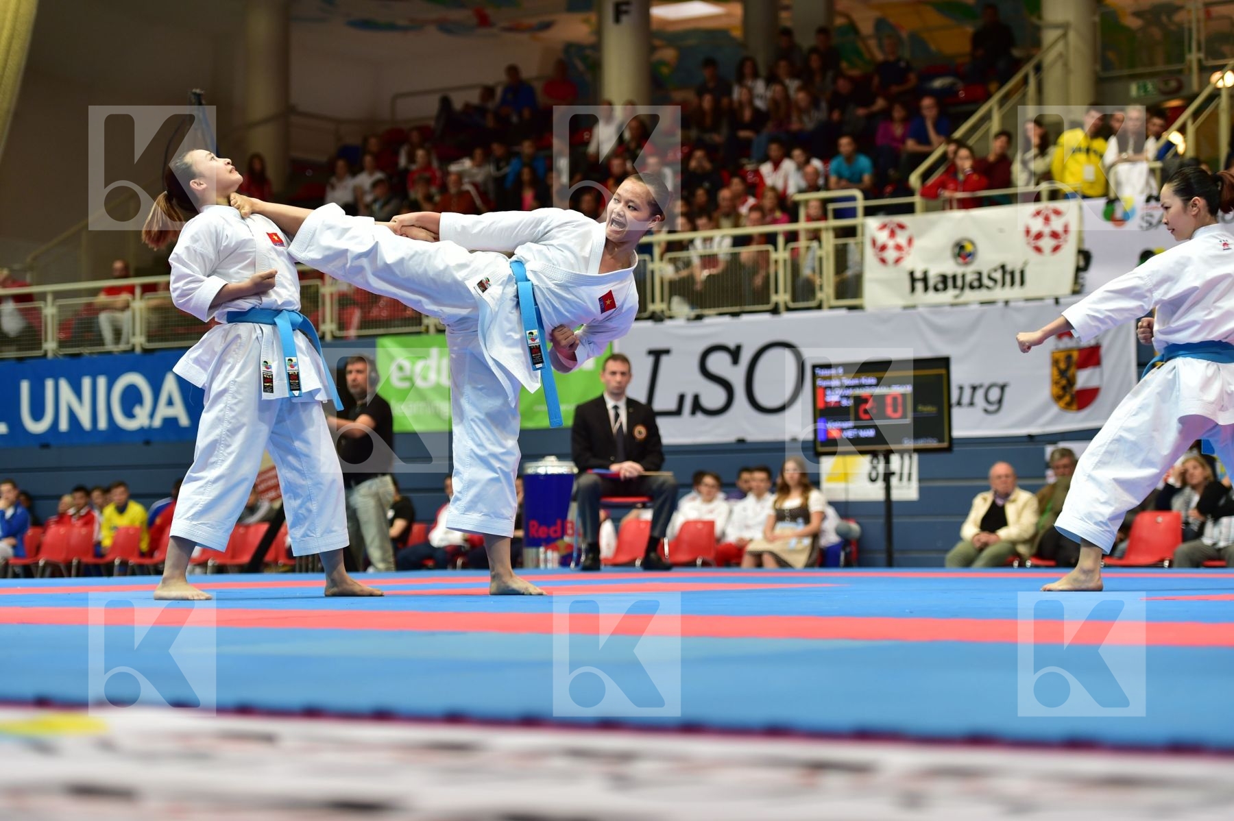 female team kata Shureido vietnam