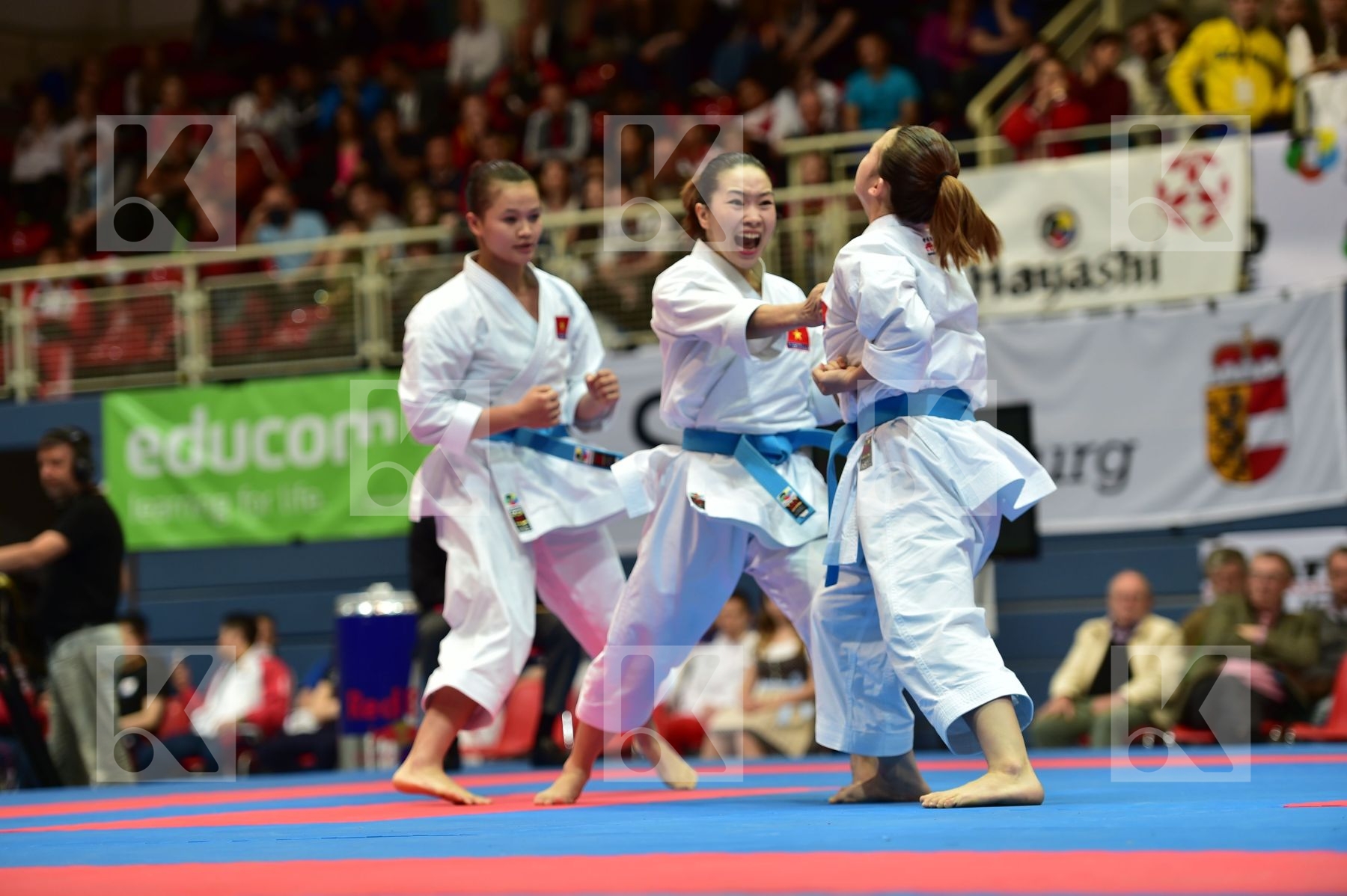 female team kata Shureido vietnam