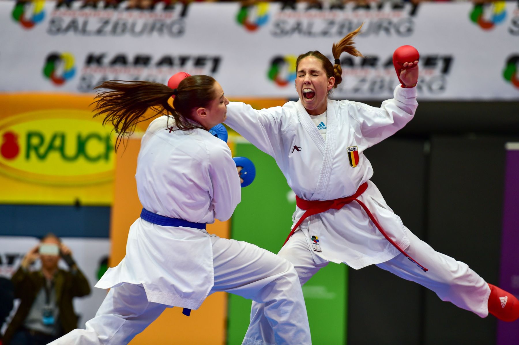 austria belgium buchinger alisa debatty luana female kumite -68