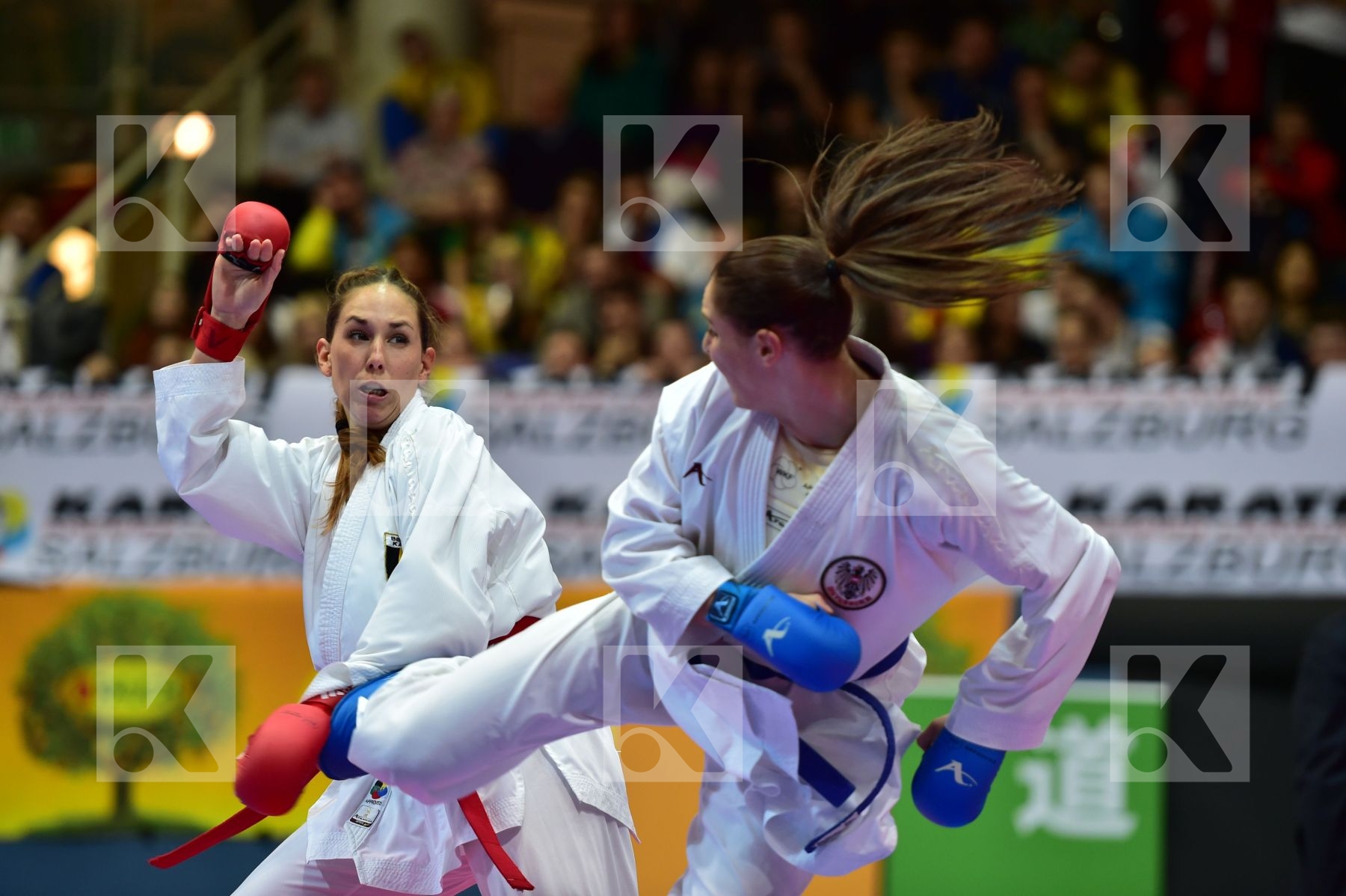 austria belgium buchinger alisa debatty luana female kumite -68