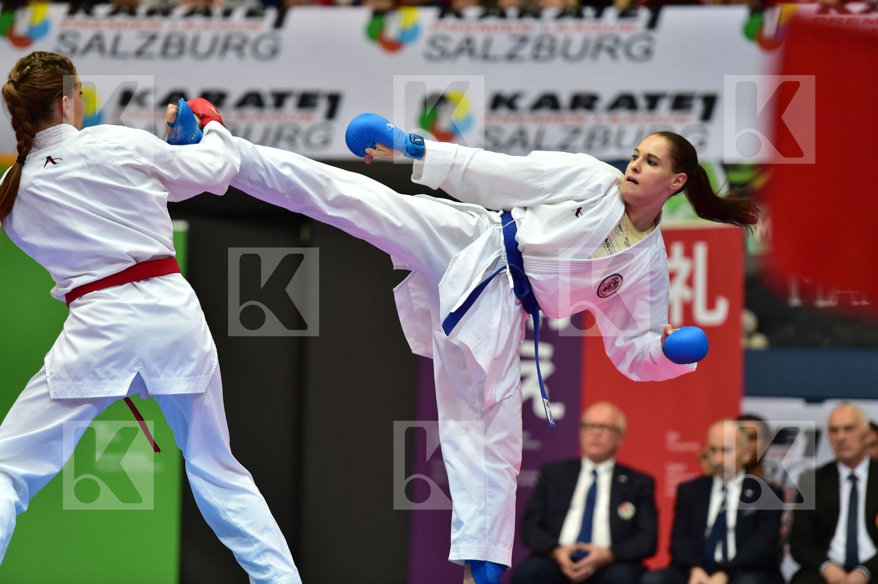 austria belgium buchinger alisa debatty luana female kumite -68