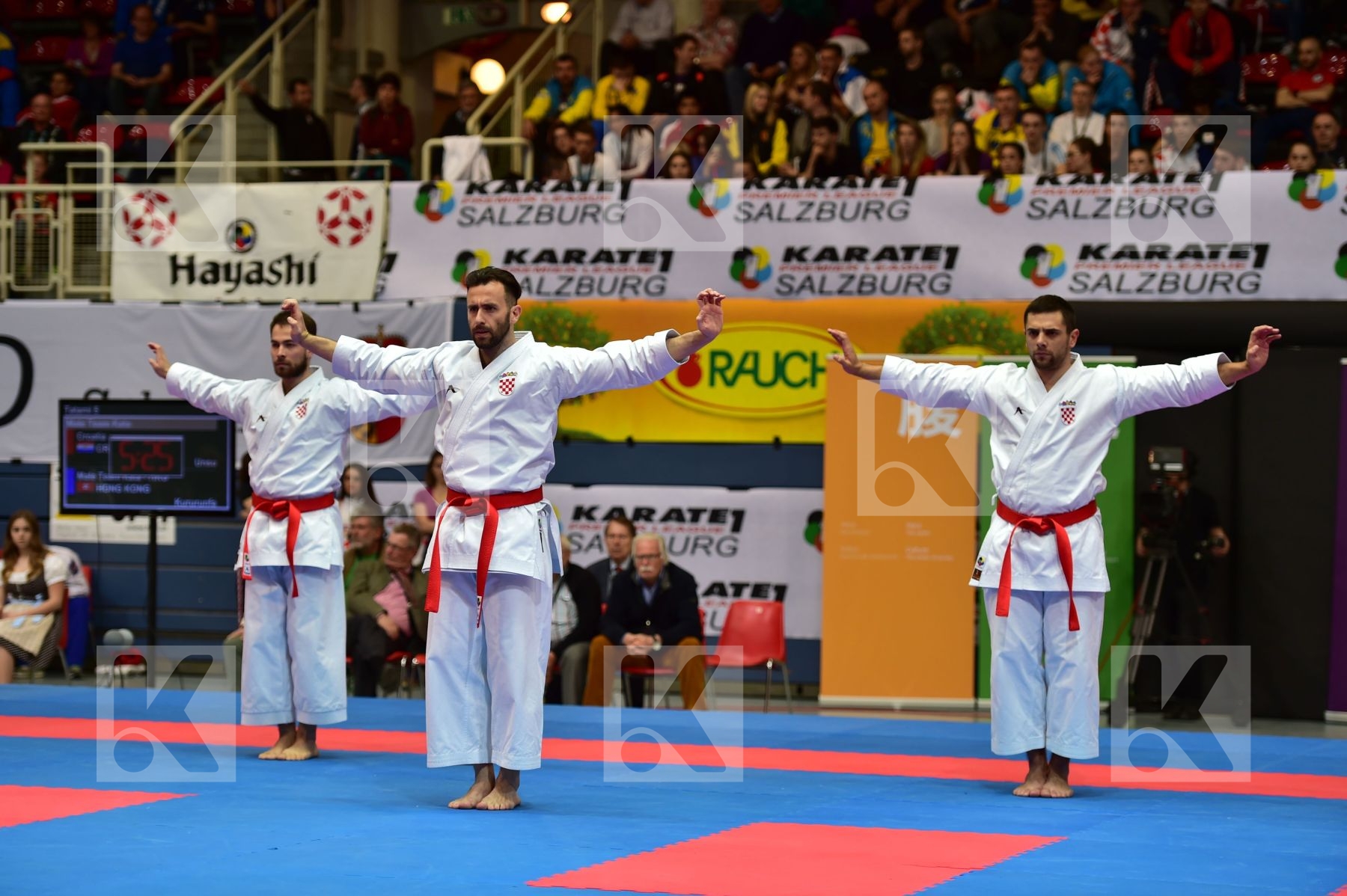 croatia male team kata