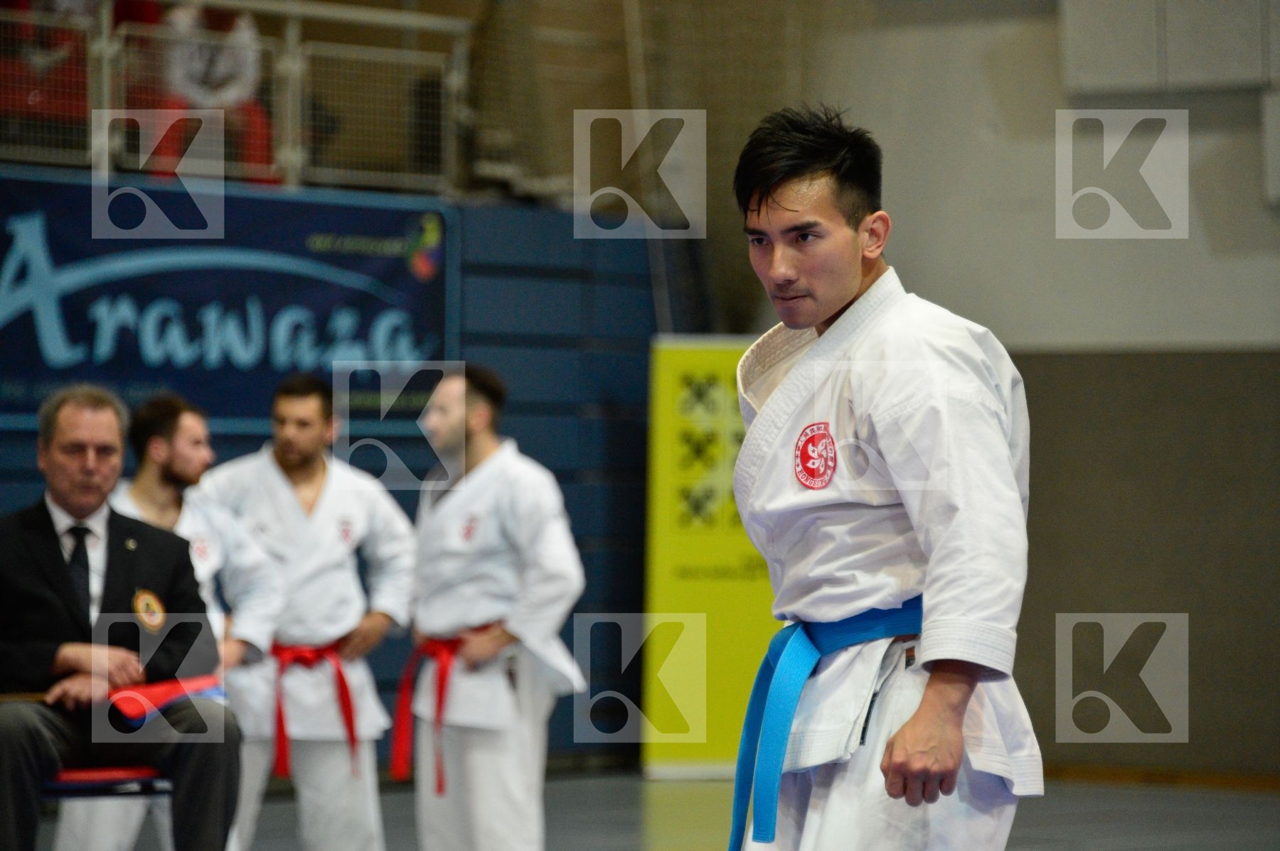 male team kata no croatia male team kata - hkg croatia hong kong