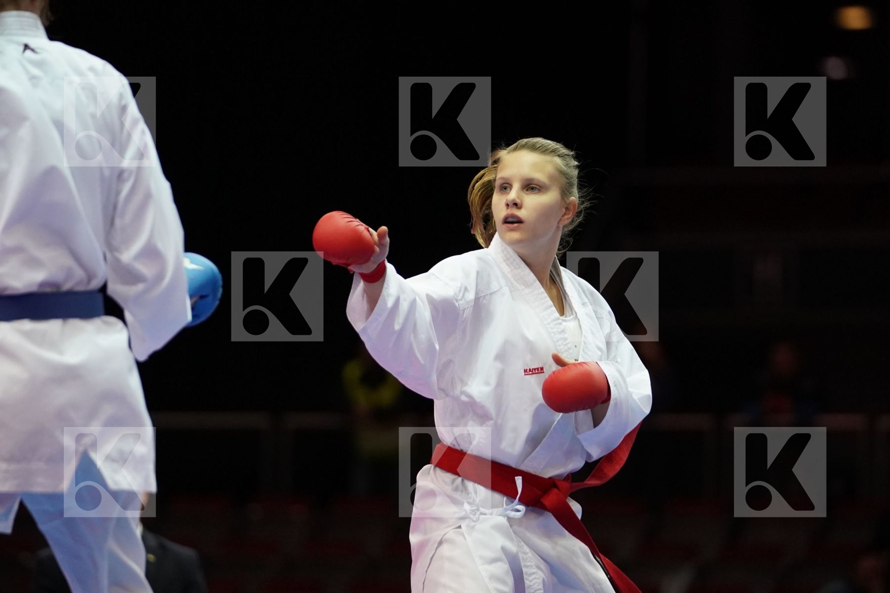 ANNA-JOHANNA NILSSON (SWE) VS VIKTORIA PILLAROVA (SLOVAKIA) in Senior Kumite -61 Kg - Bronze bout