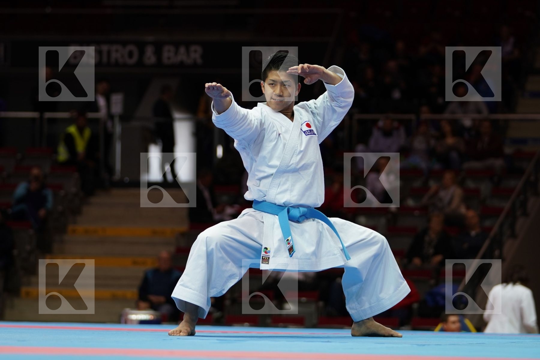 KAKERU NISHIYAMA (JAPAN) in Senior Male Kata - Bronze bout