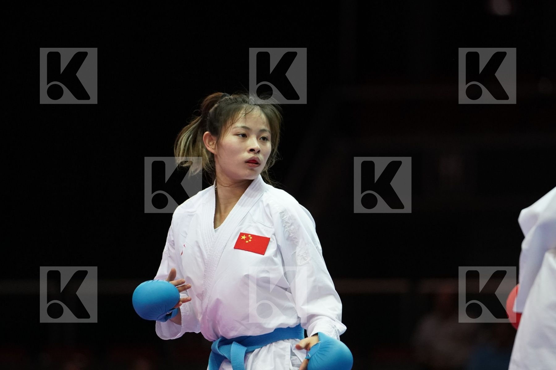 HALYNA MELNYK (UKRAINE) VS GONG LI (CHN) in Senior Kumite -68 Kg - Bronze bout