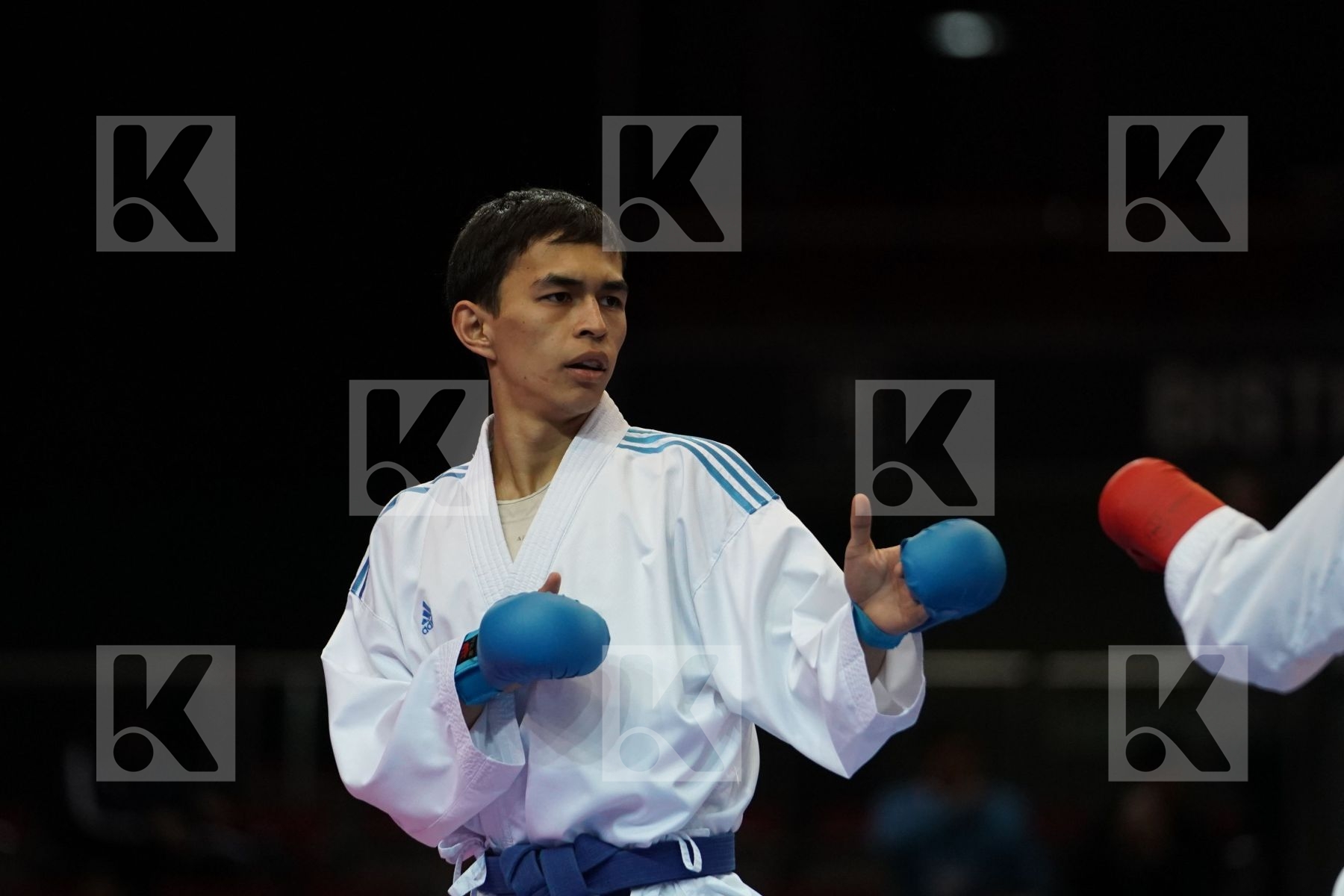 FIRDOVSI FARZALIYEV (AZERBAIJAN) VS KAISAR ALPYSBAY (KAZAKHSTAN) in Senior Kumite -60 Kg - Bronze bout