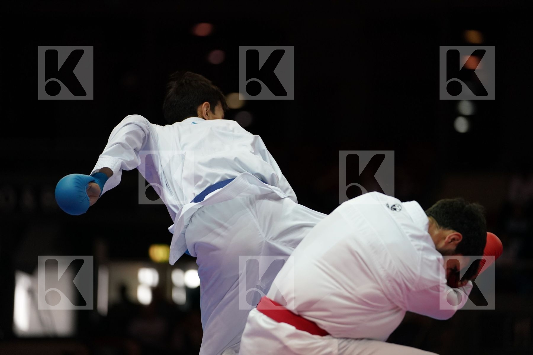 FIRDOVSI FARZALIYEV (AZERBAIJAN) VS KAISAR ALPYSBAY (KAZAKHSTAN) in Senior Kumite -60 Kg - Bronze bout