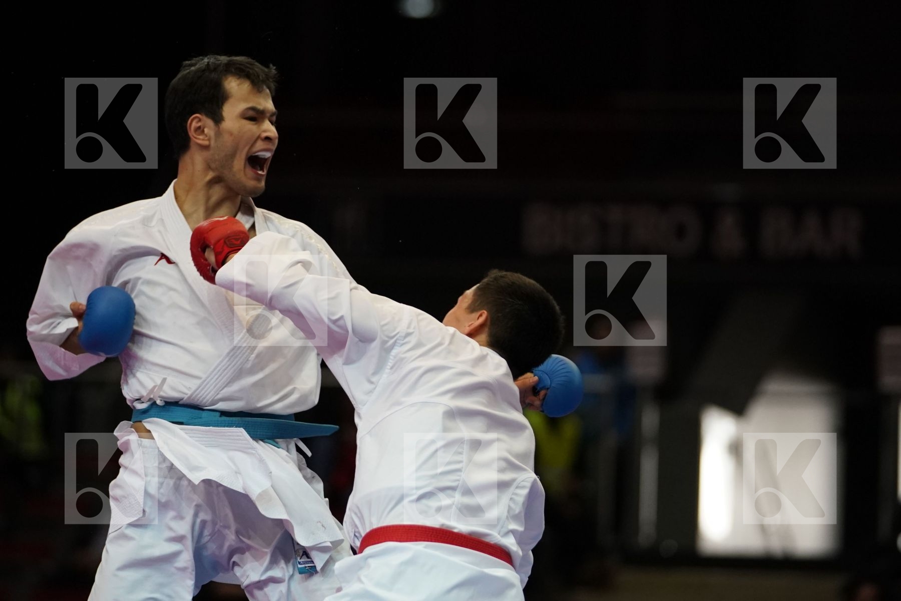 DIDAR AMIRALI (KAZAKHSTAN) VS MUSSA BEXULTAN (KAZAKHSTAN) in Senior Kumite -67 Kg - Bronze bout