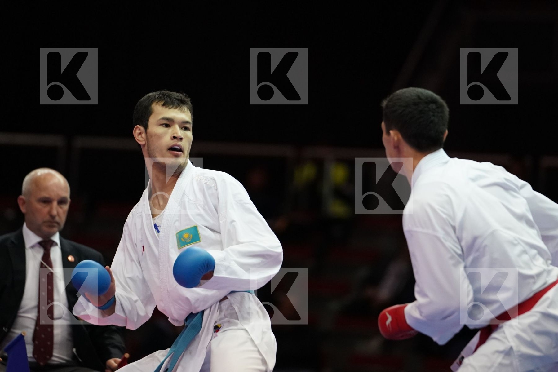 DIDAR AMIRALI (KAZAKHSTAN) VS MUSSA BEXULTAN (KAZAKHSTAN) in Senior Kumite -67 Kg - Bronze bout