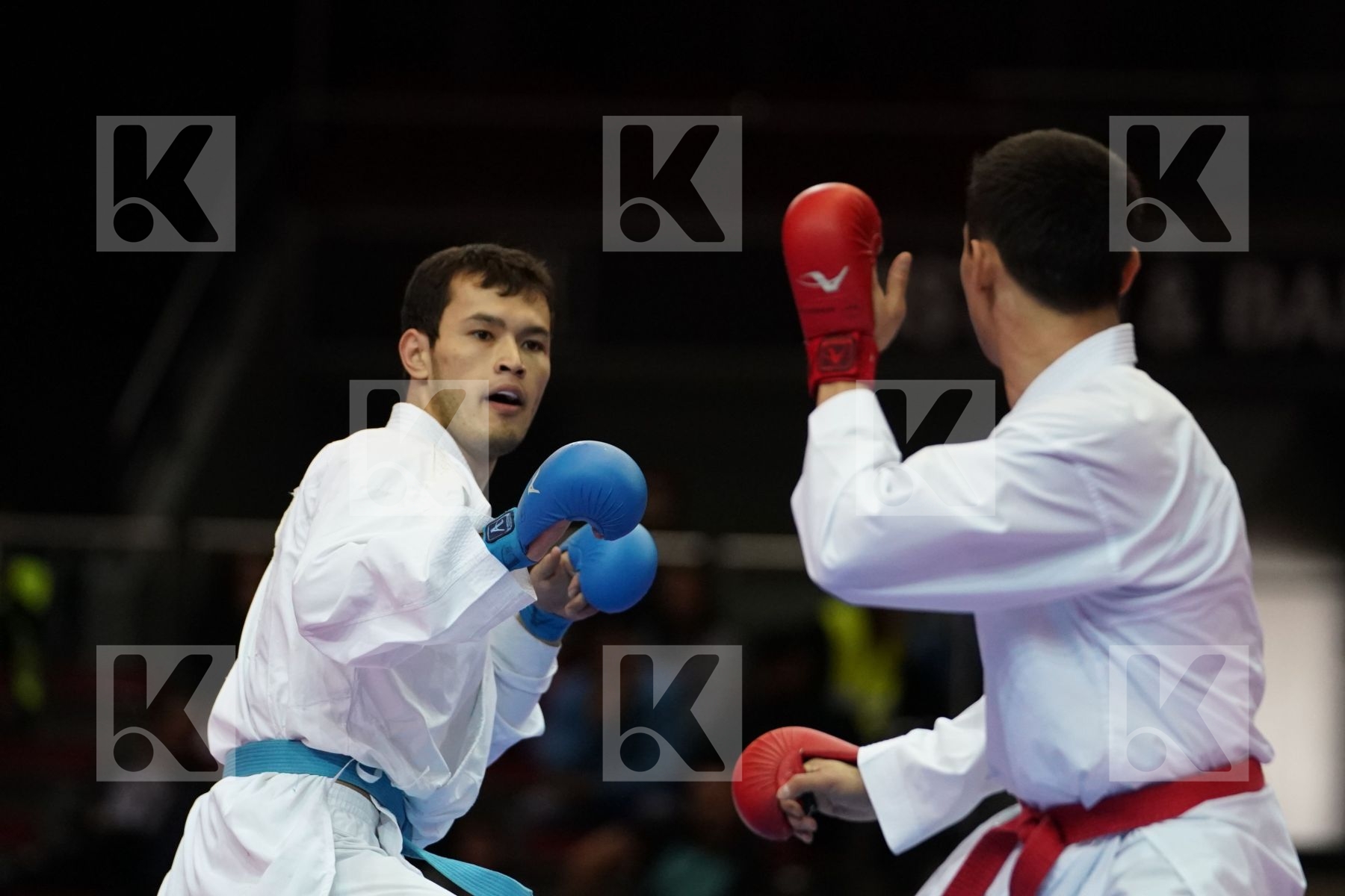 DIDAR AMIRALI (KAZAKHSTAN) VS MUSSA BEXULTAN (KAZAKHSTAN) in Senior Kumite -67 Kg - Bronze bout