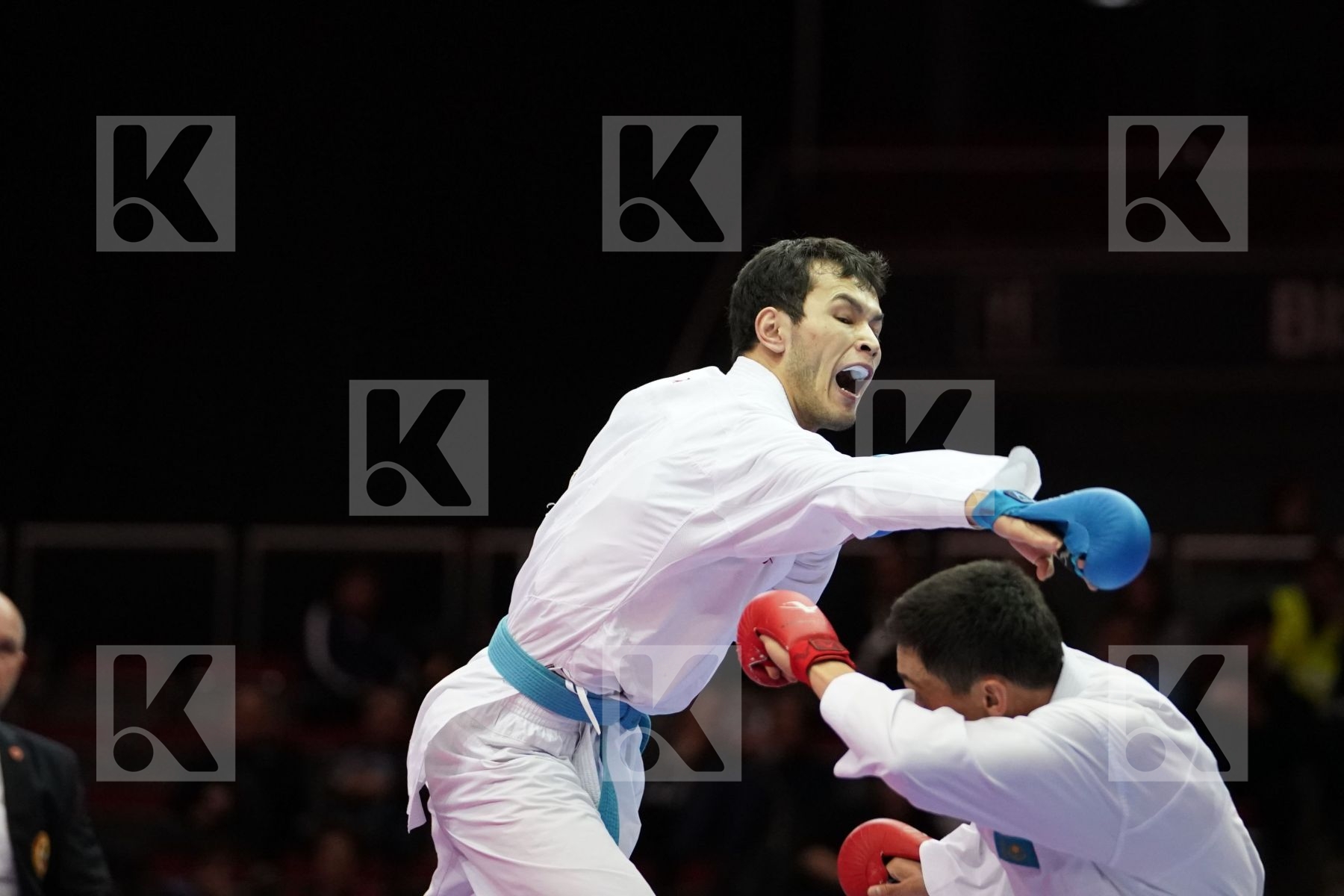 DIDAR AMIRALI (KAZAKHSTAN) VS MUSSA BEXULTAN (KAZAKHSTAN) in Senior Kumite -67 Kg - Bronze bout