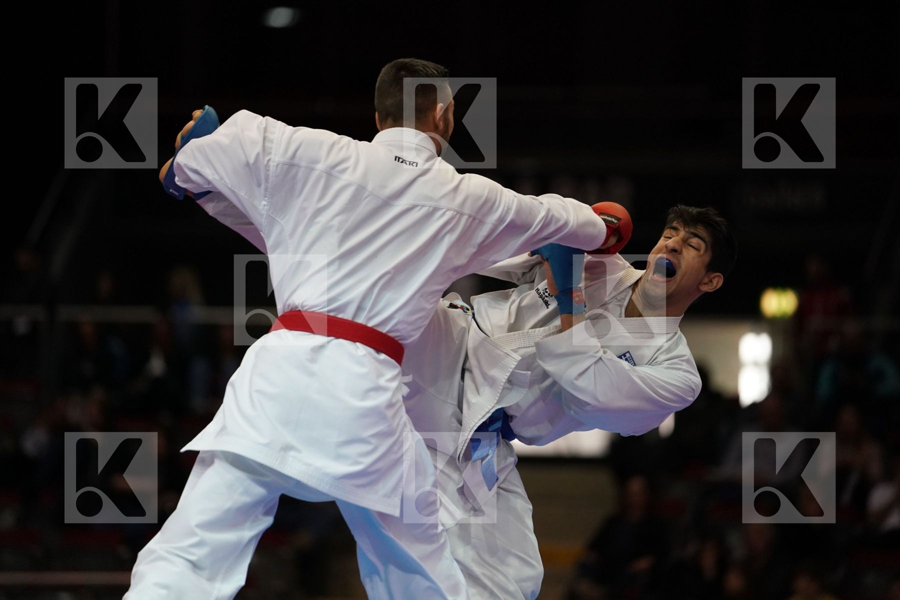 LUCA MARESCA (ITALY) VS DIONYSIOS XENOS (GREECE) in Senior Kumite -67 Kg - Bronze bout