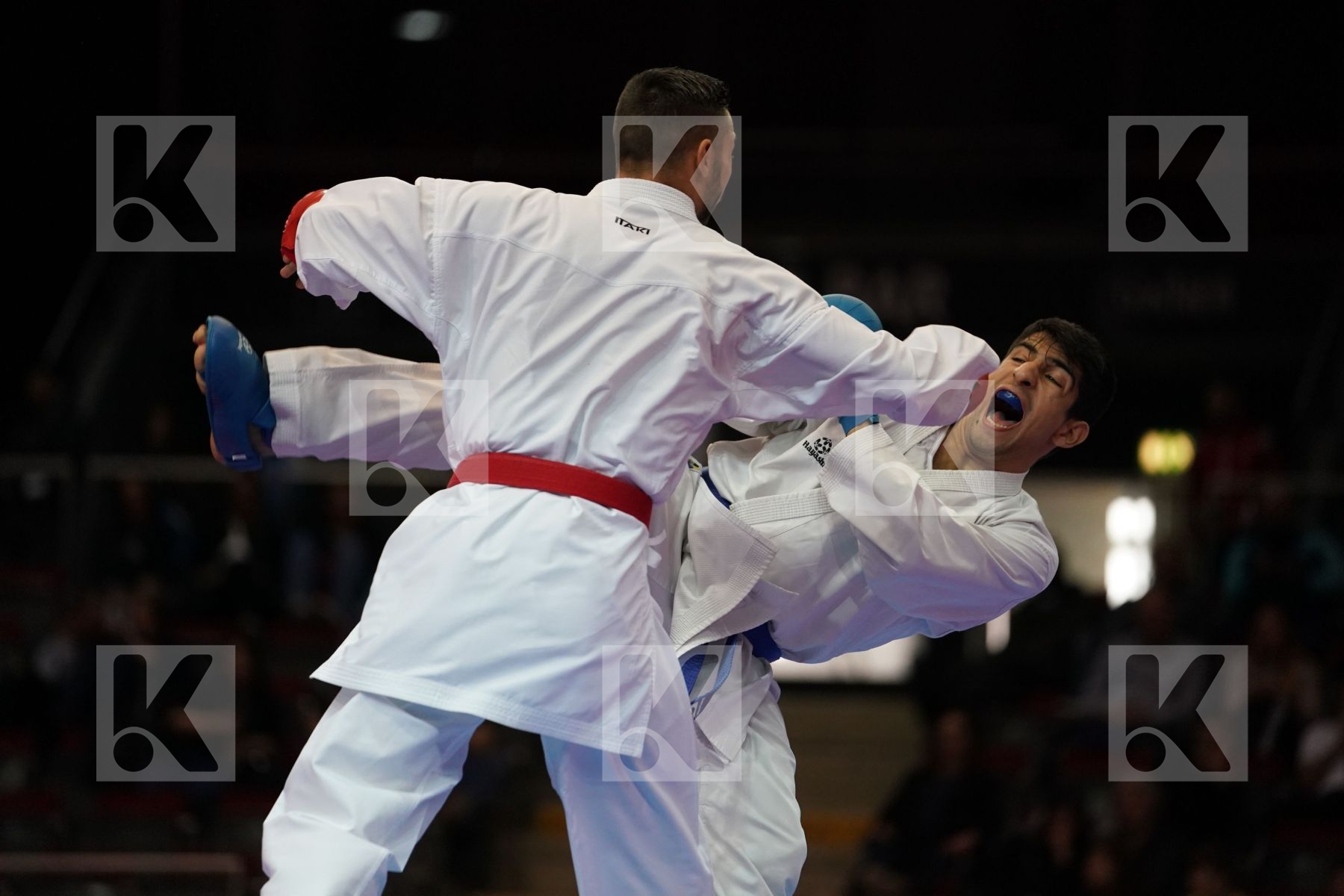LUCA MARESCA (ITALY) VS DIONYSIOS XENOS (GREECE) in Senior Kumite -67 Kg - Bronze bout