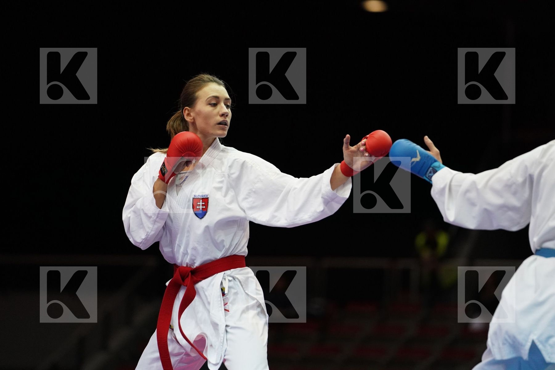 DOMINIKA TATAROVA (SLOVAKIA) VS TARA ROPRET (SERBIA) in Senior Kumite 68+ Kg - Bronze bout