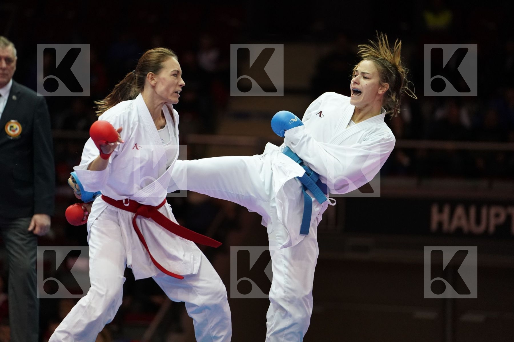 DOMINIKA TATAROVA (SLOVAKIA) VS TARA ROPRET (SERBIA) in Senior Kumite 68+ Kg - Bronze bout