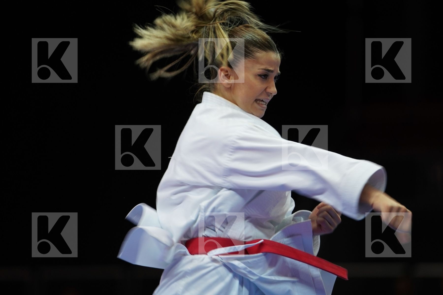 DILARA ELTEMUR (TUR) in Senior Female Kata - Bronze bout