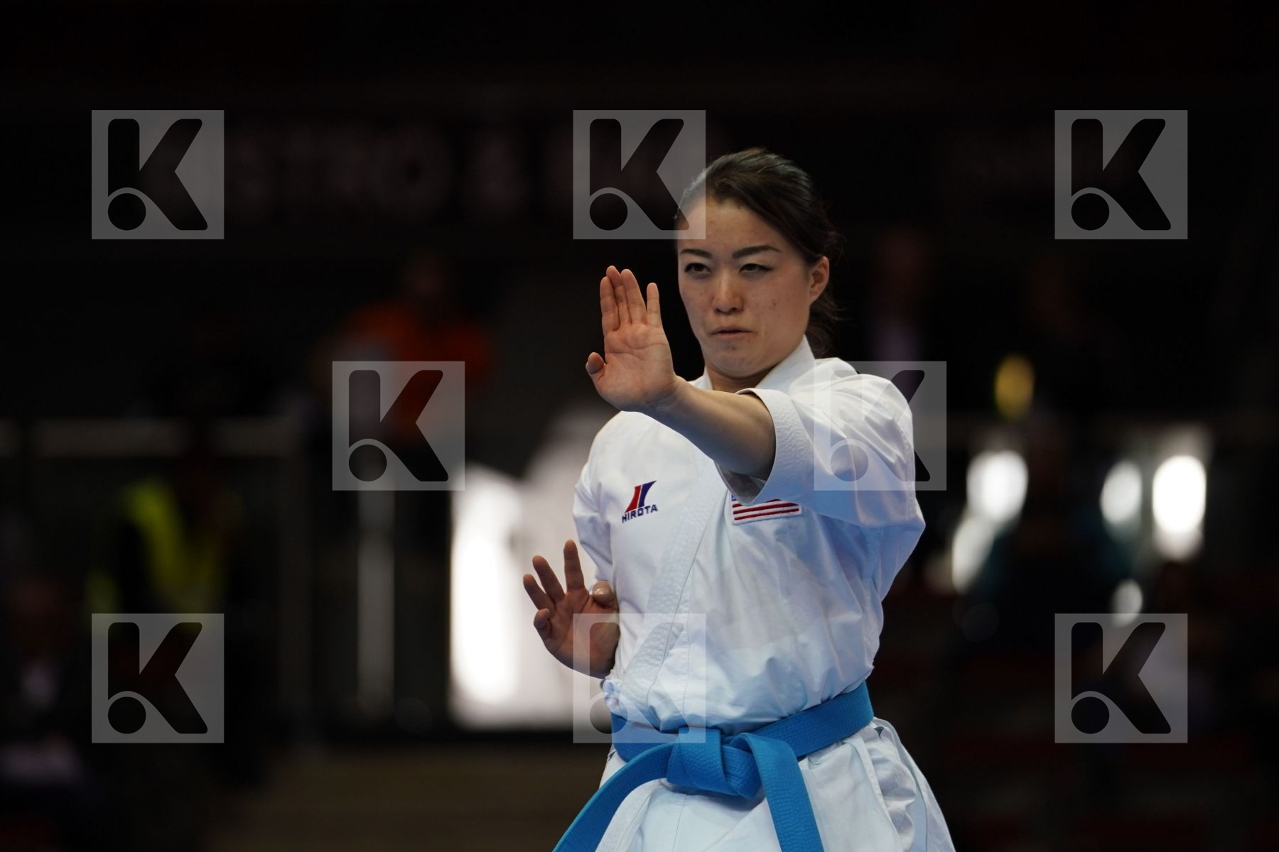 SAKURA KOKUMAI (USA) in Senior Female Kata - Bronze bout