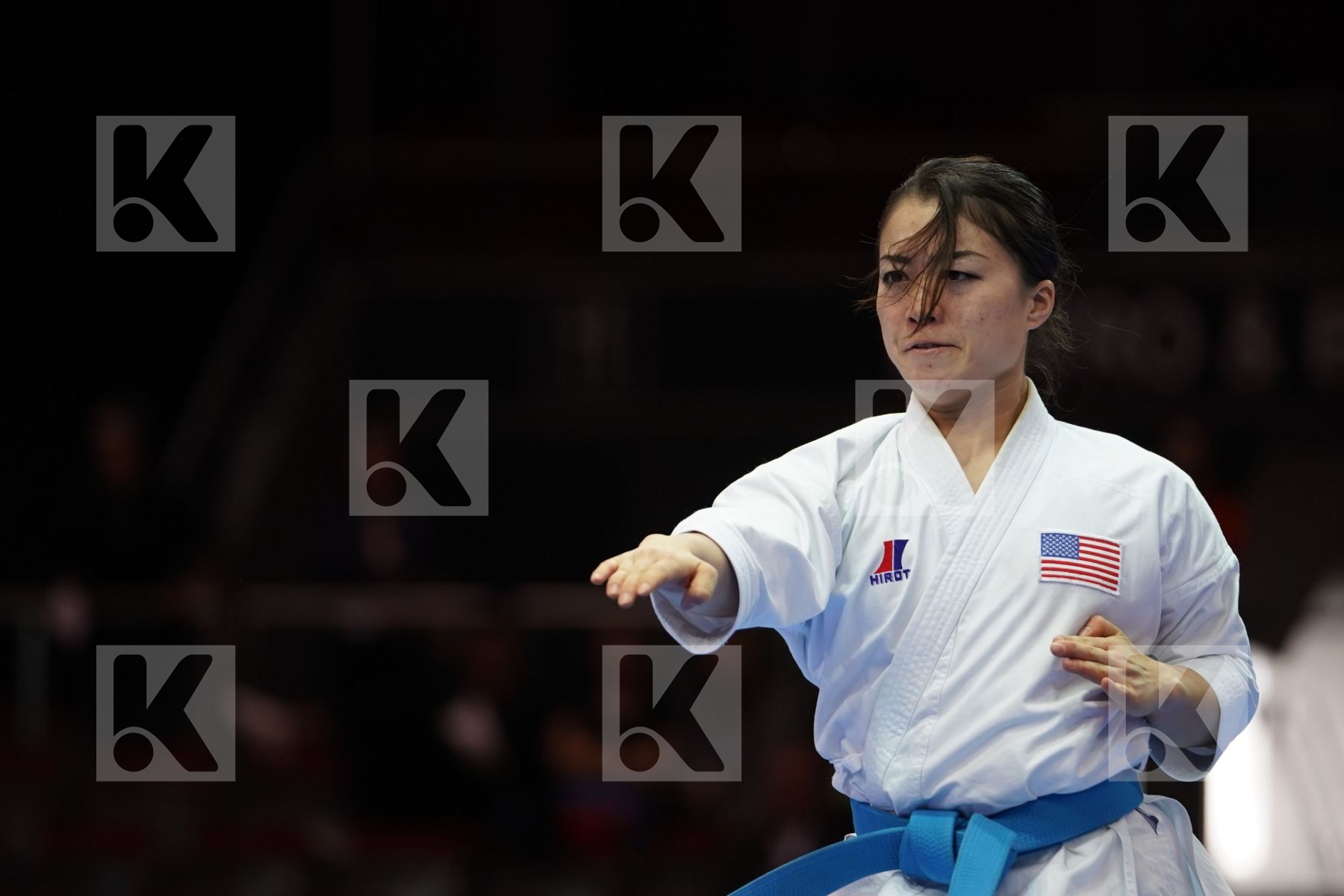 SAKURA KOKUMAI (USA) in Senior Female Kata - Bronze bout