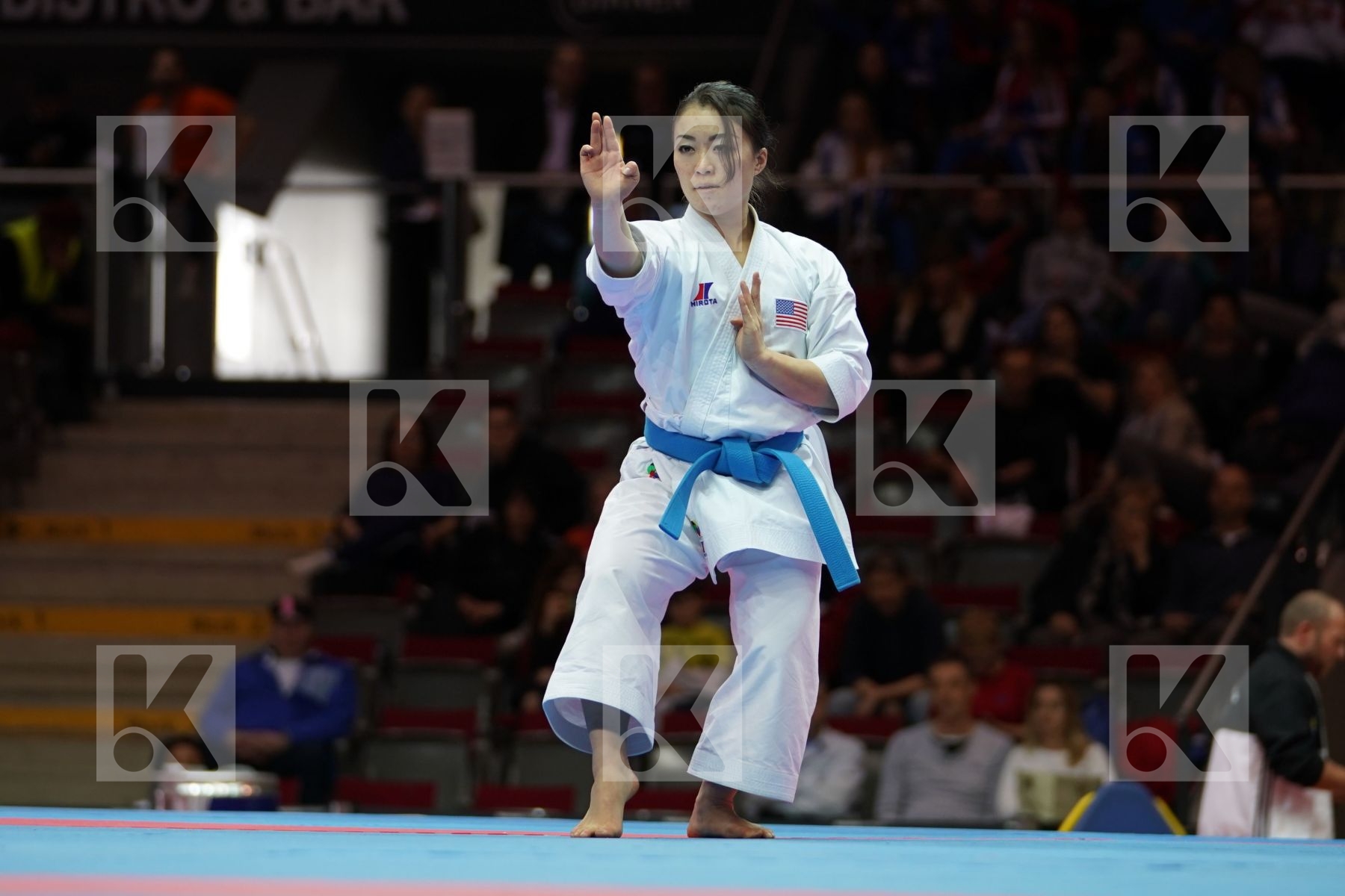 SAKURA KOKUMAI (USA) in Senior Female Kata - Bronze bout