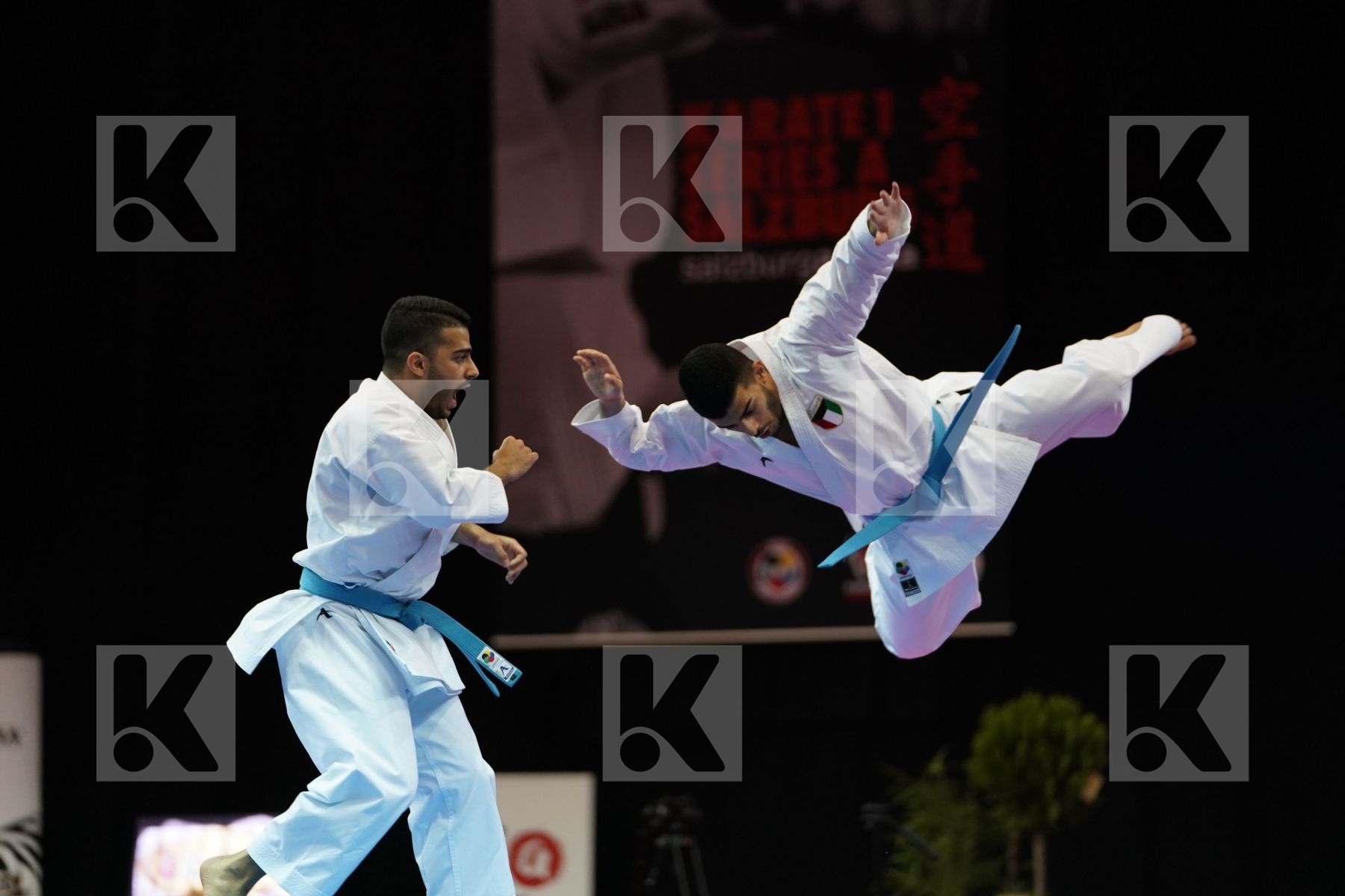 KUWAIT (ALMOSAWI, ALMOSAWI, HUSAIN) in Senior Team Male Kata - Bronze bout
