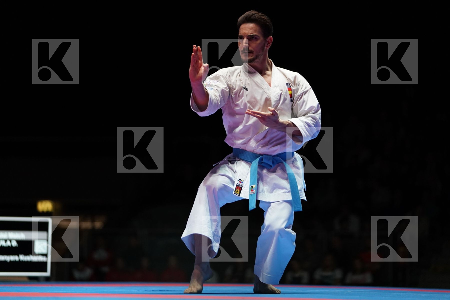 DAMIAN HUGO QUINTERO CAPDEVILLA (SPAIN) in Senior Male Kata - Gold bout