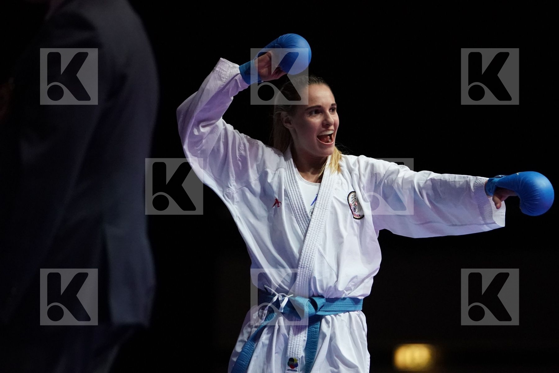 ELENA QUIRICI (SWITZERLAND) VS ALISA BUCHINGER (AUSTRIA) in Senior Kumite -68 Kg - Gold bout