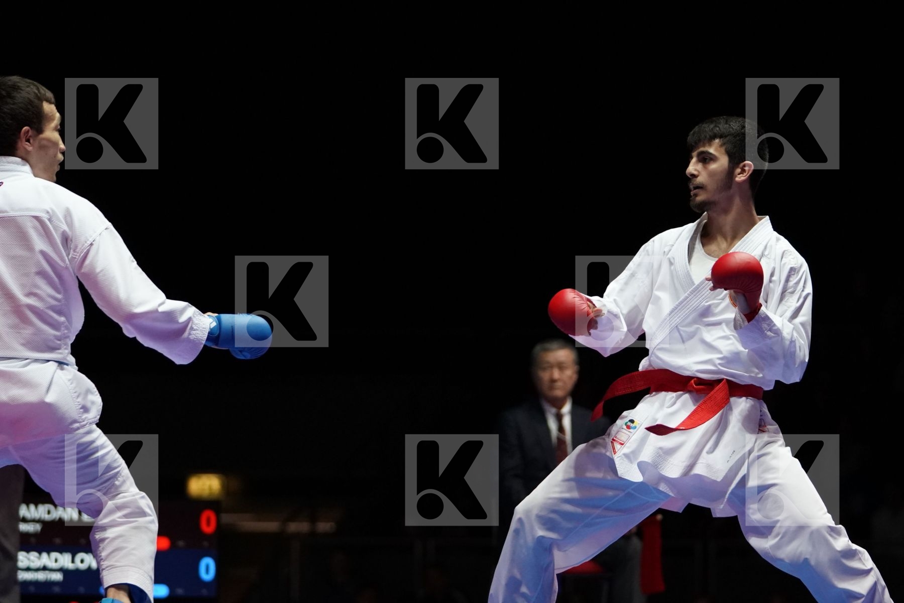 ERAY SAMDAN (TURKEY) VS DARKHAN ASSADILOV (KAZAKHSTAN) in Senior Kumite -60 Kg - Gold bout