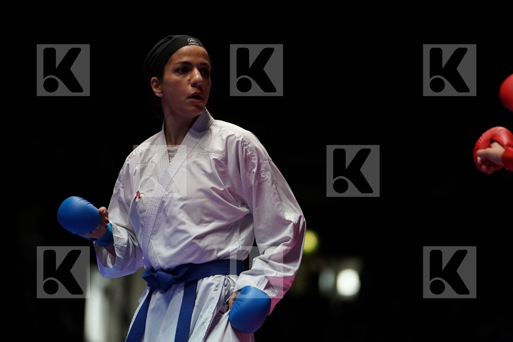 VALENTINA TORO MENESES (CHILE) VS TARAVAT KHAKSAR (ISLAMIC REPUBLIC OF IRAN) in Senior Kumite -55 Kg - Gold bout