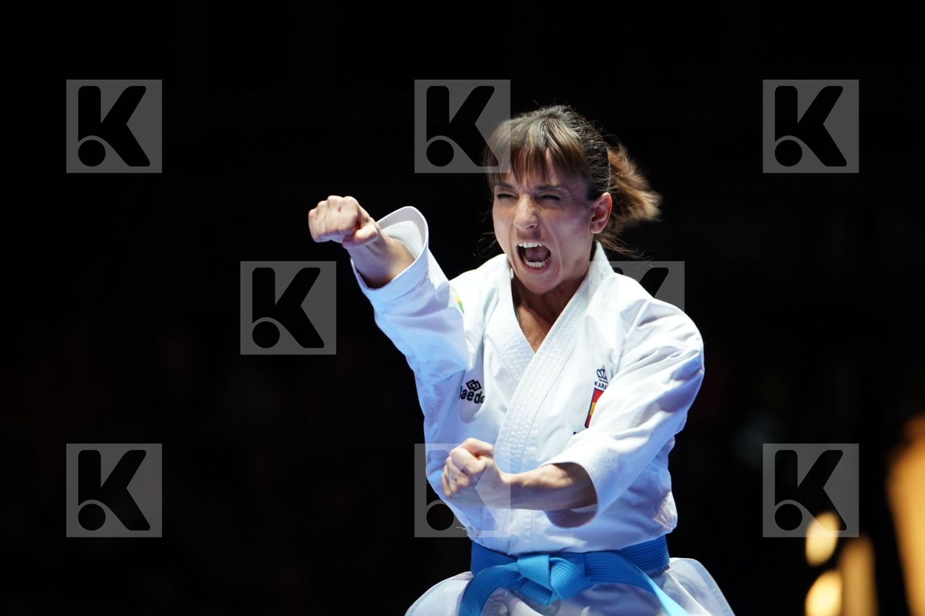 SANDRA SANCHEZ JAIME (SPAIN) in Senior Female Kata - Gold bout