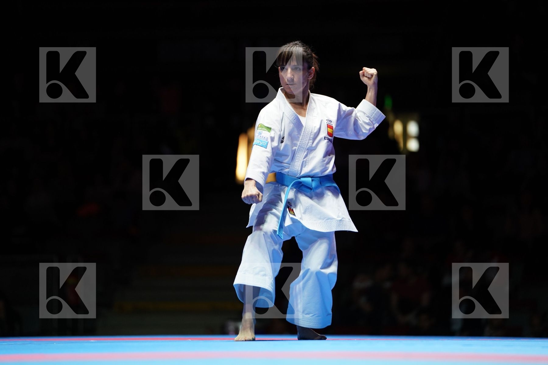 SANDRA SANCHEZ JAIME (SPAIN) in Senior Female Kata - Gold bout