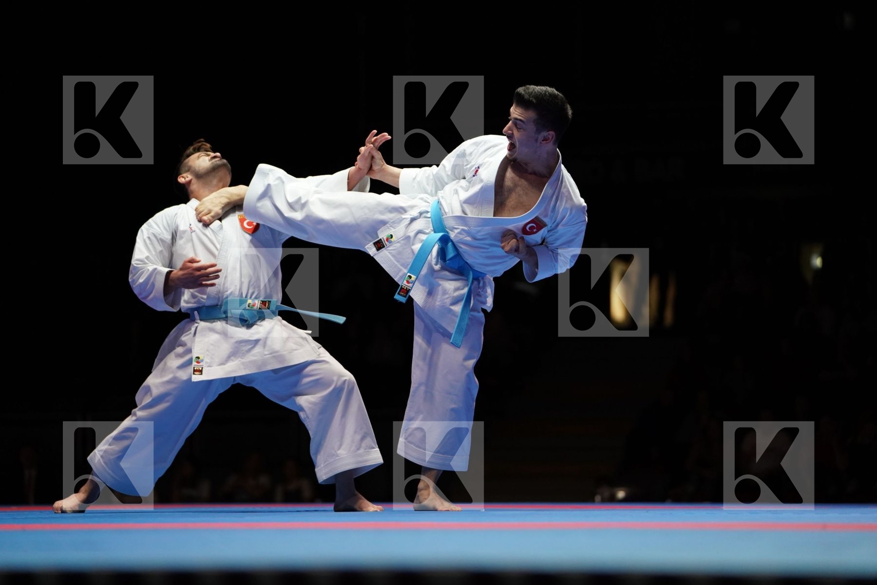 TURKEY (DURAN, GOKTAS, SOFUOGLU) in Senior Team Male Kata - Gold bout