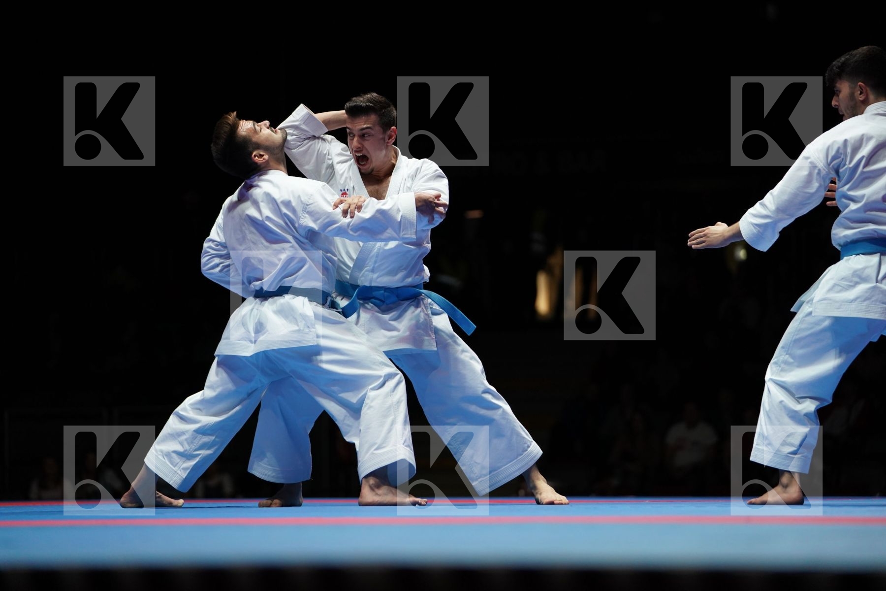 TURKEY (DURAN, GOKTAS, SOFUOGLU) in Senior Team Male Kata - Gold bout