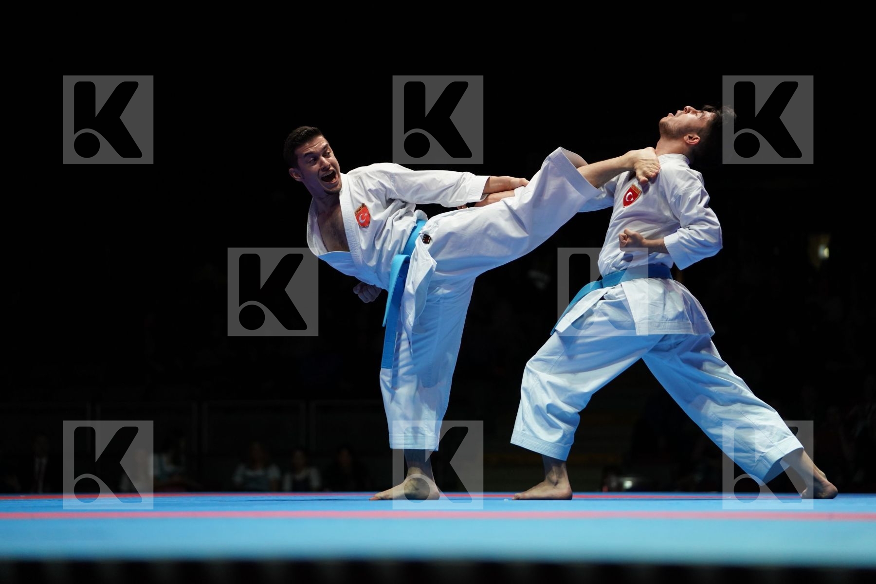 TURKEY (DURAN, GOKTAS, SOFUOGLU) in Senior Team Male Kata - Gold bout