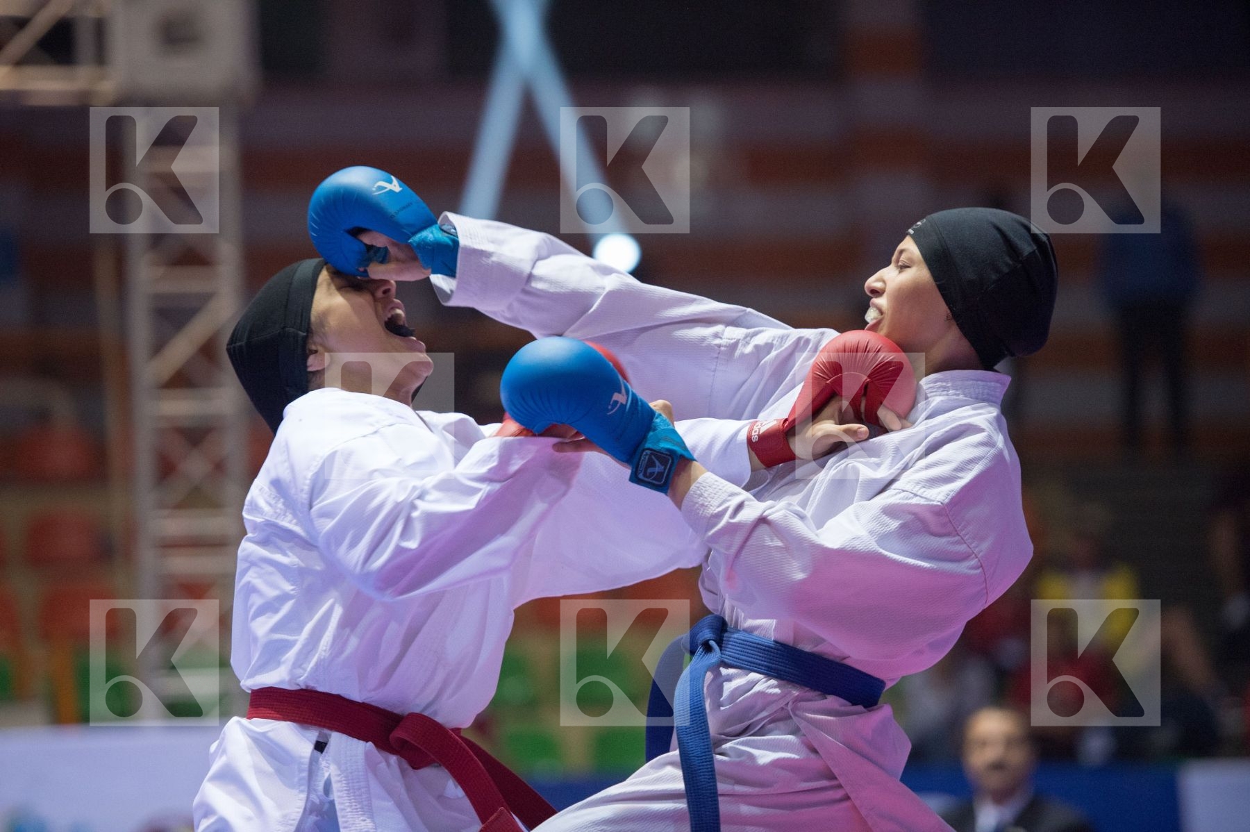 -50 kg Egypt final kumite Ozcelik Serap Rashed Areeg Turkey