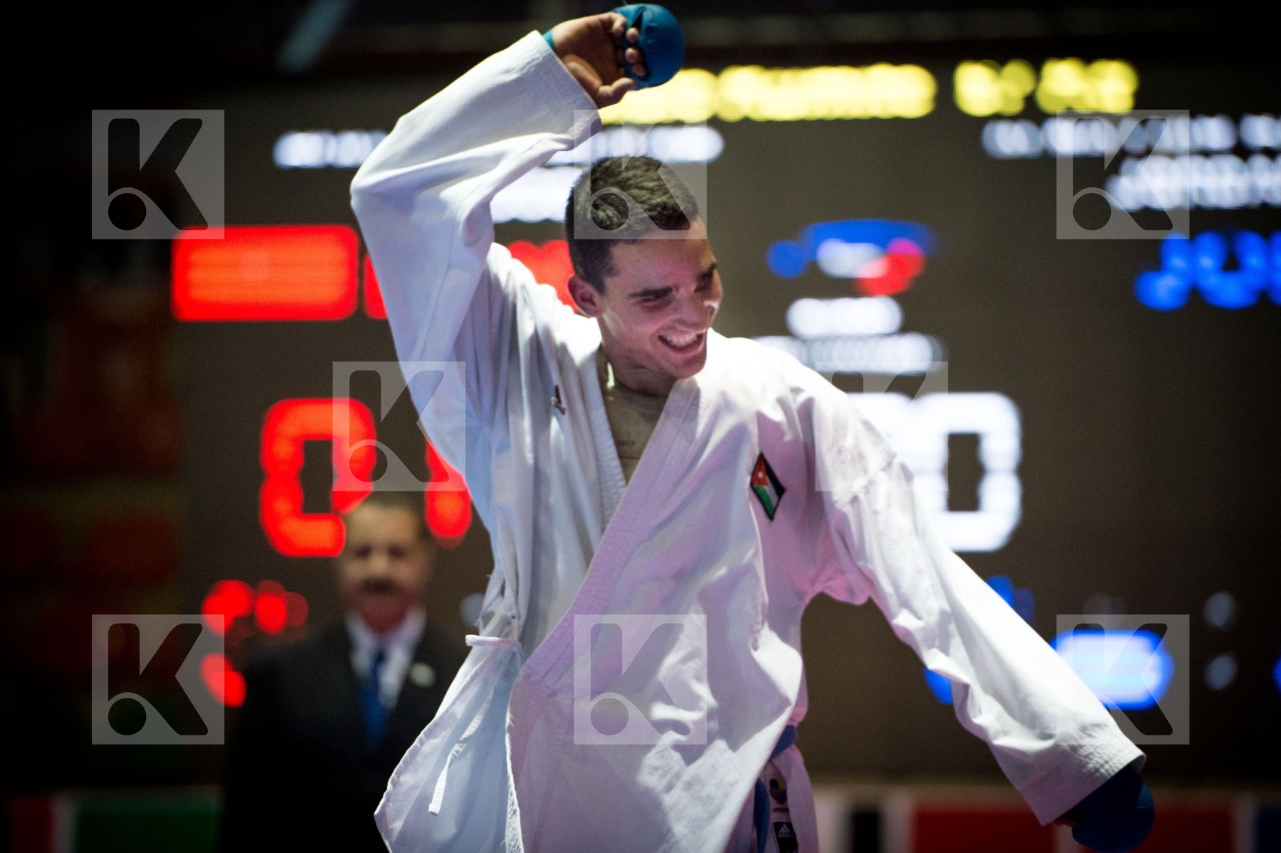 -67 kg Alnajjar Bashar Boujdi Abdelilah final Jordan kumite Moro