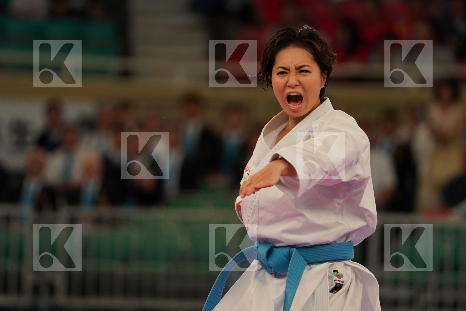 IWAMOTO EMIRI (JAPAN) in Senior Female Kata - Bronze bout