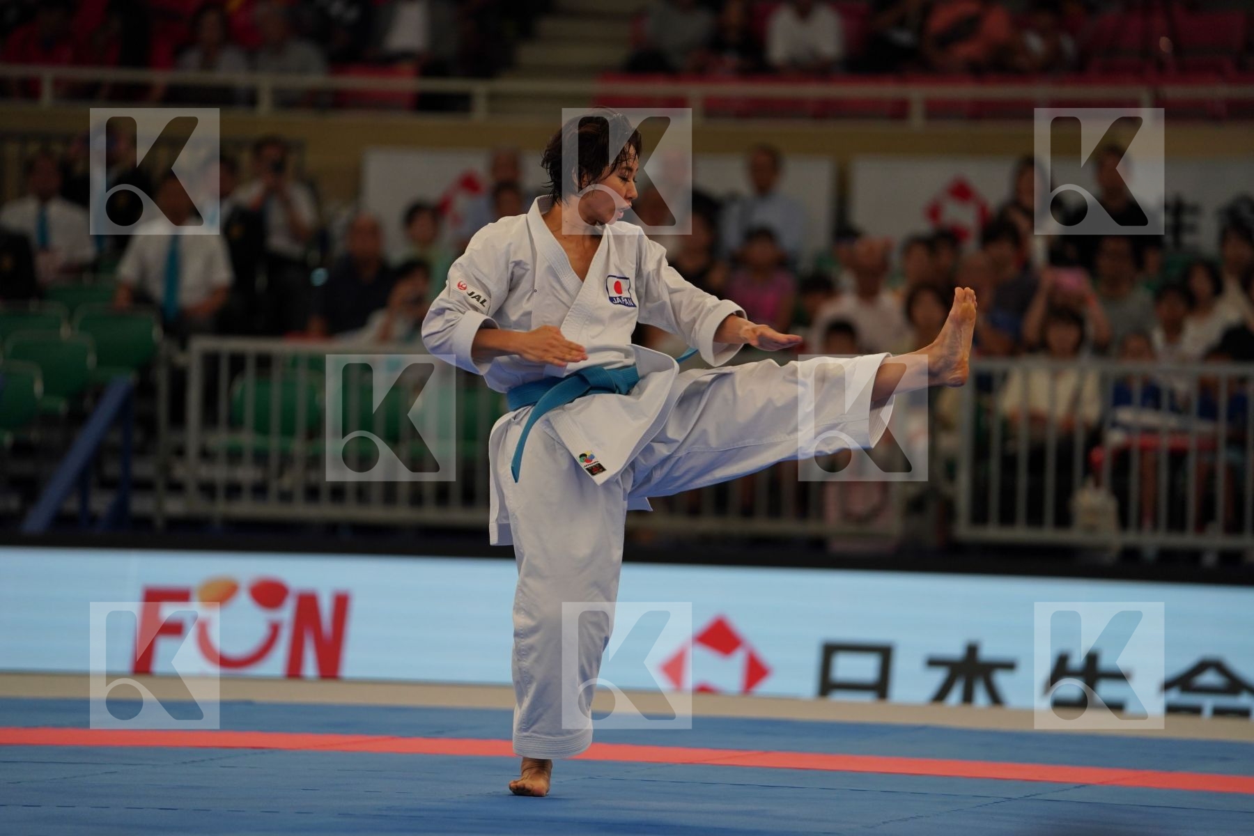 IWAMOTO EMIRI (JAPAN) in Senior Female Kata - Bronze bout