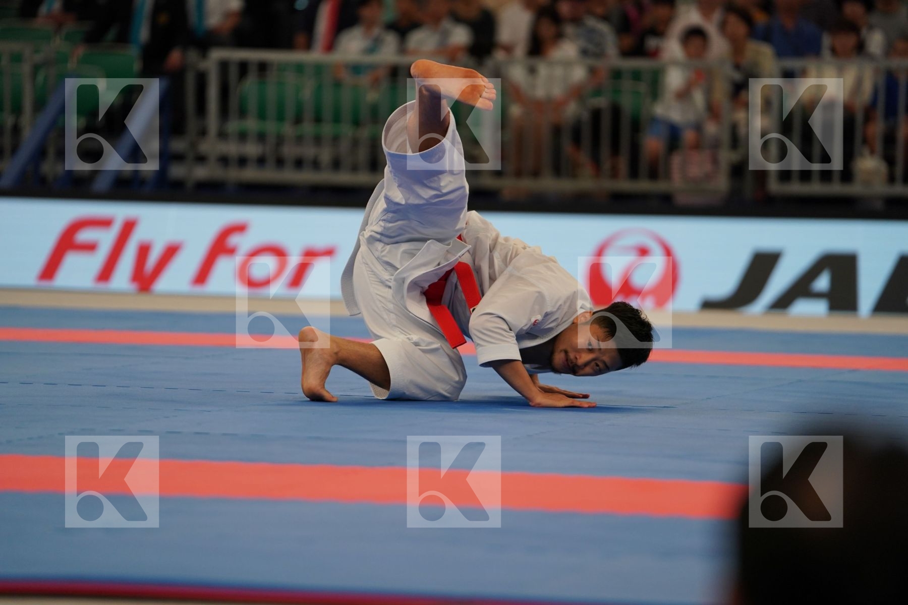 HAYASHIDA CHIKASHI (JAPAN) in Senior Male Kata - Bronze bout
