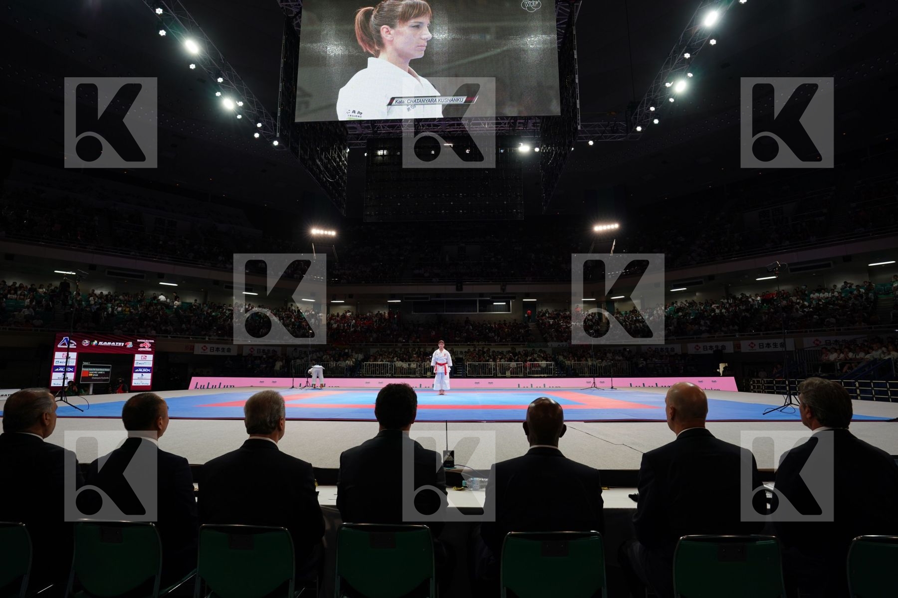 SANCHEZ SANDRA (SPAIN) in Senior Female Kata - Gold bout