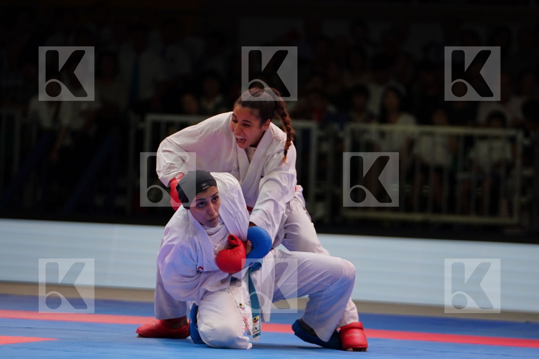 HEURTAULT LEILA (FRANCE) vs LOTFY GIANA (EGYPT) in Senior Kumite -61 Kg - Gold bout