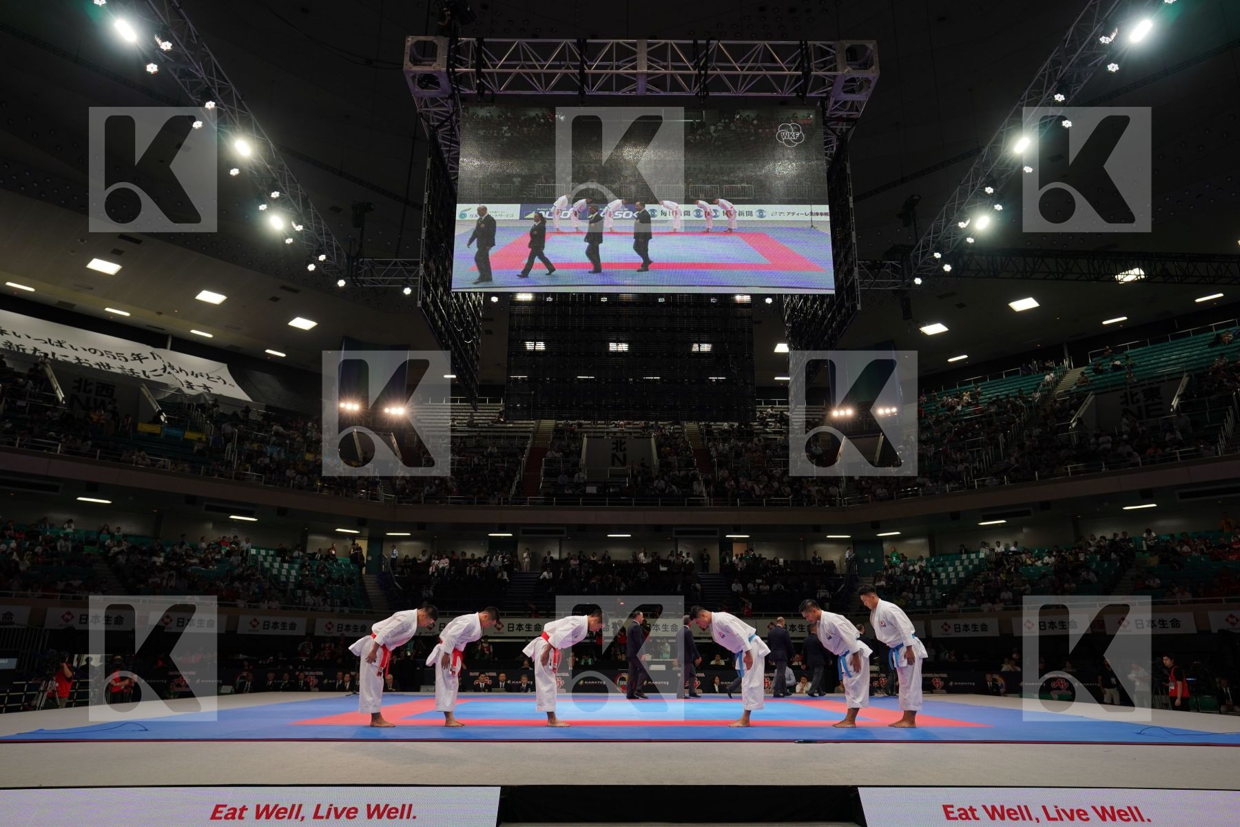 JAPAN in Senior Team Male Kata - Gold bout