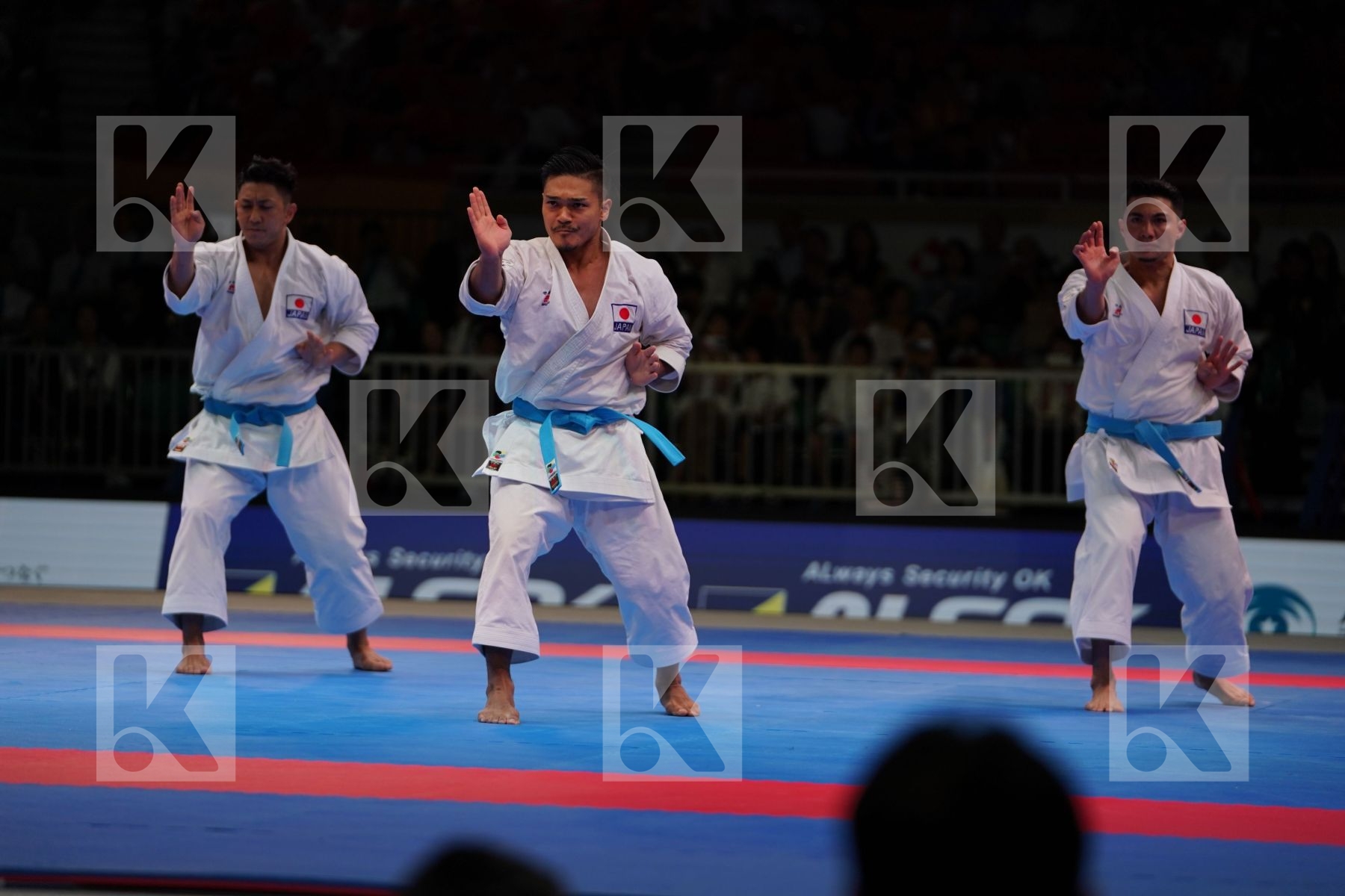 JAPAN in Senior Team Male Kata - Gold bout