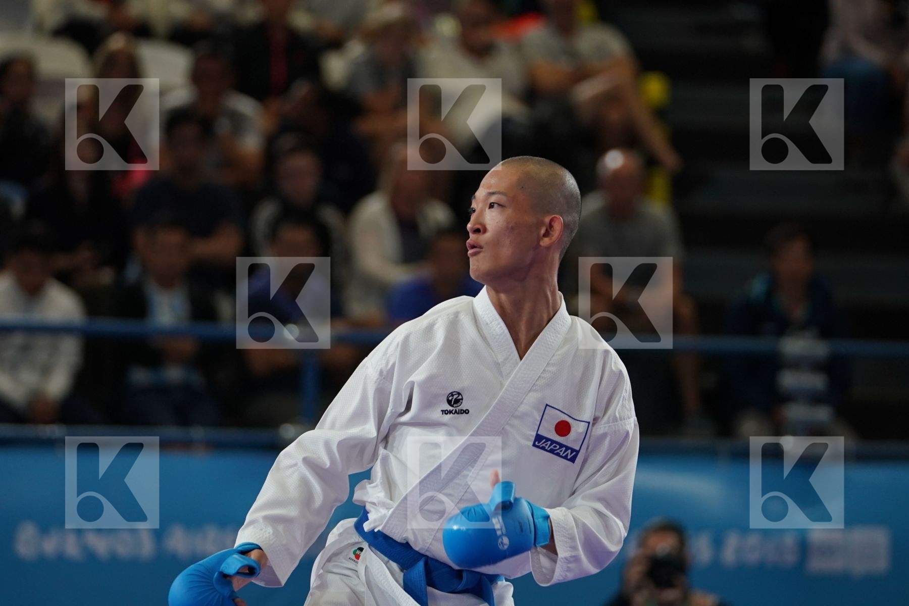 YASSINE SEKOURI (MOROCCO) vs KOTARO NAKAMURA (JAPAN) in Junior Kumite Male Ð 68 Kg - Qualification