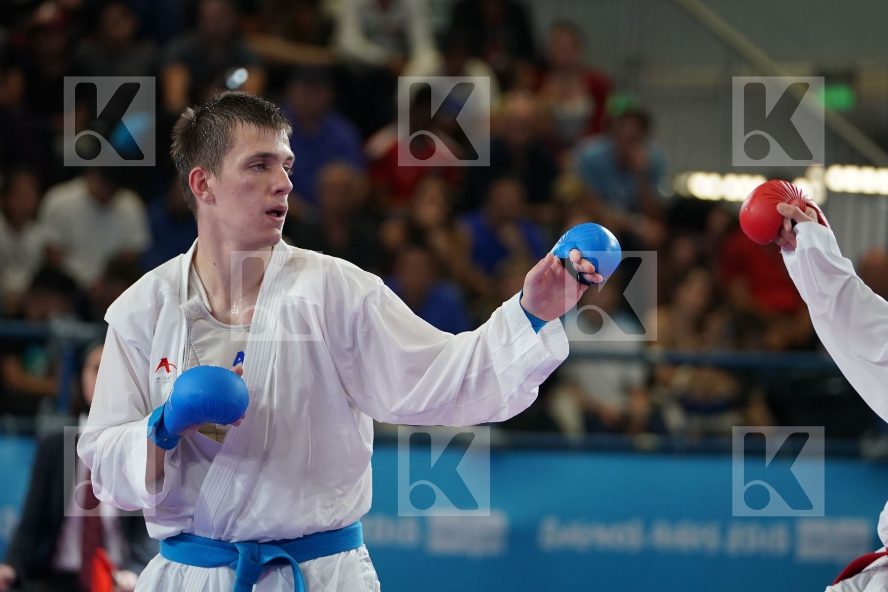 ENES BULUT (TURKEY) vs ROBERT AVAKIMOV (RUSSIA) in Senior Kumite 68+ Kg - Qualification