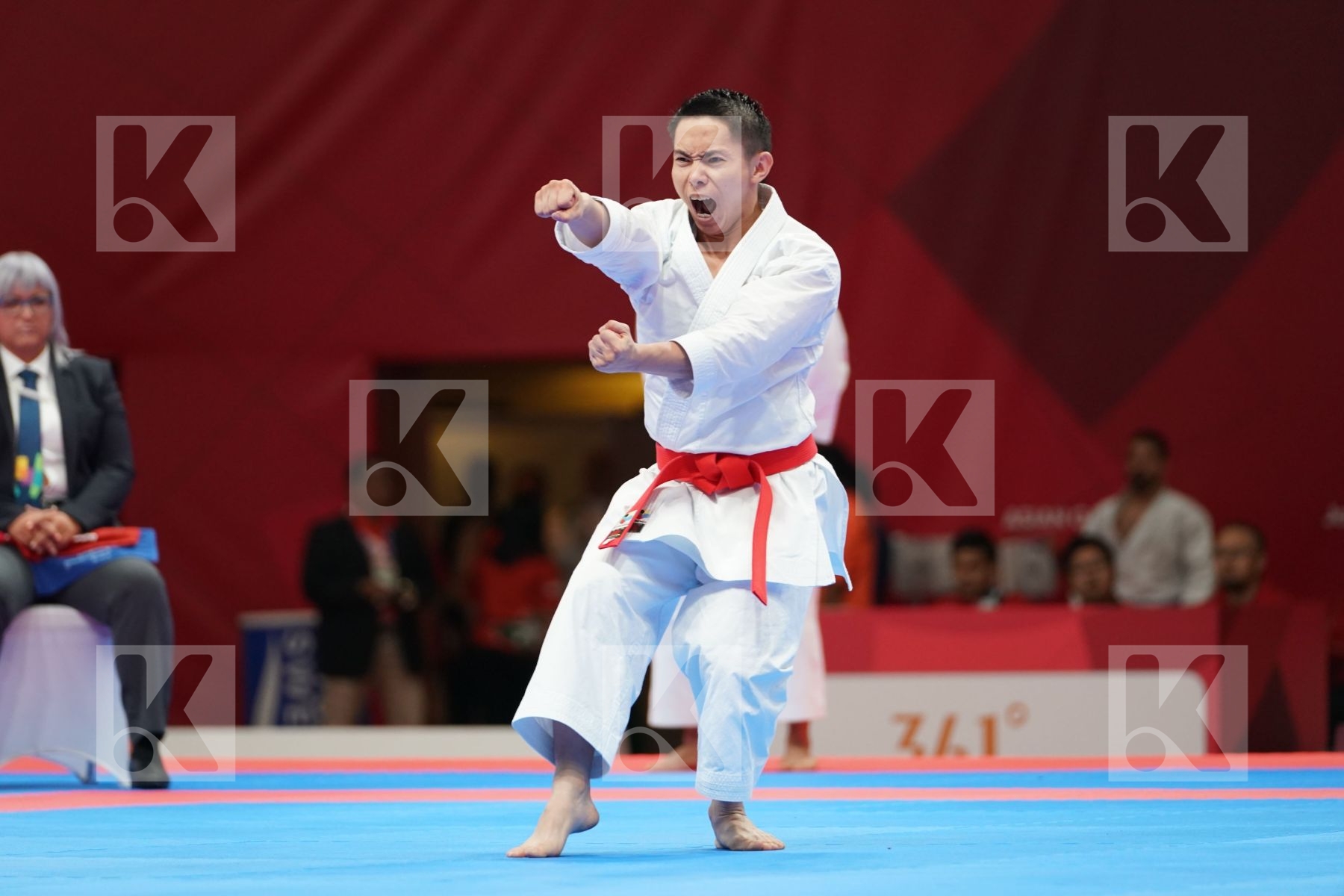 CHEE WEI LIM (MALAYSIA) in Senior Male Kata - Qualification