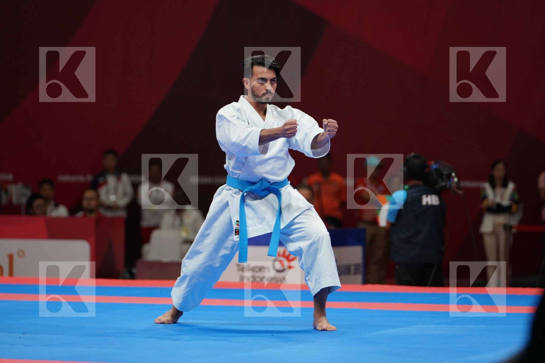 ADHAM HASHEM (QATAR) in Senior Male Kata - Qualification