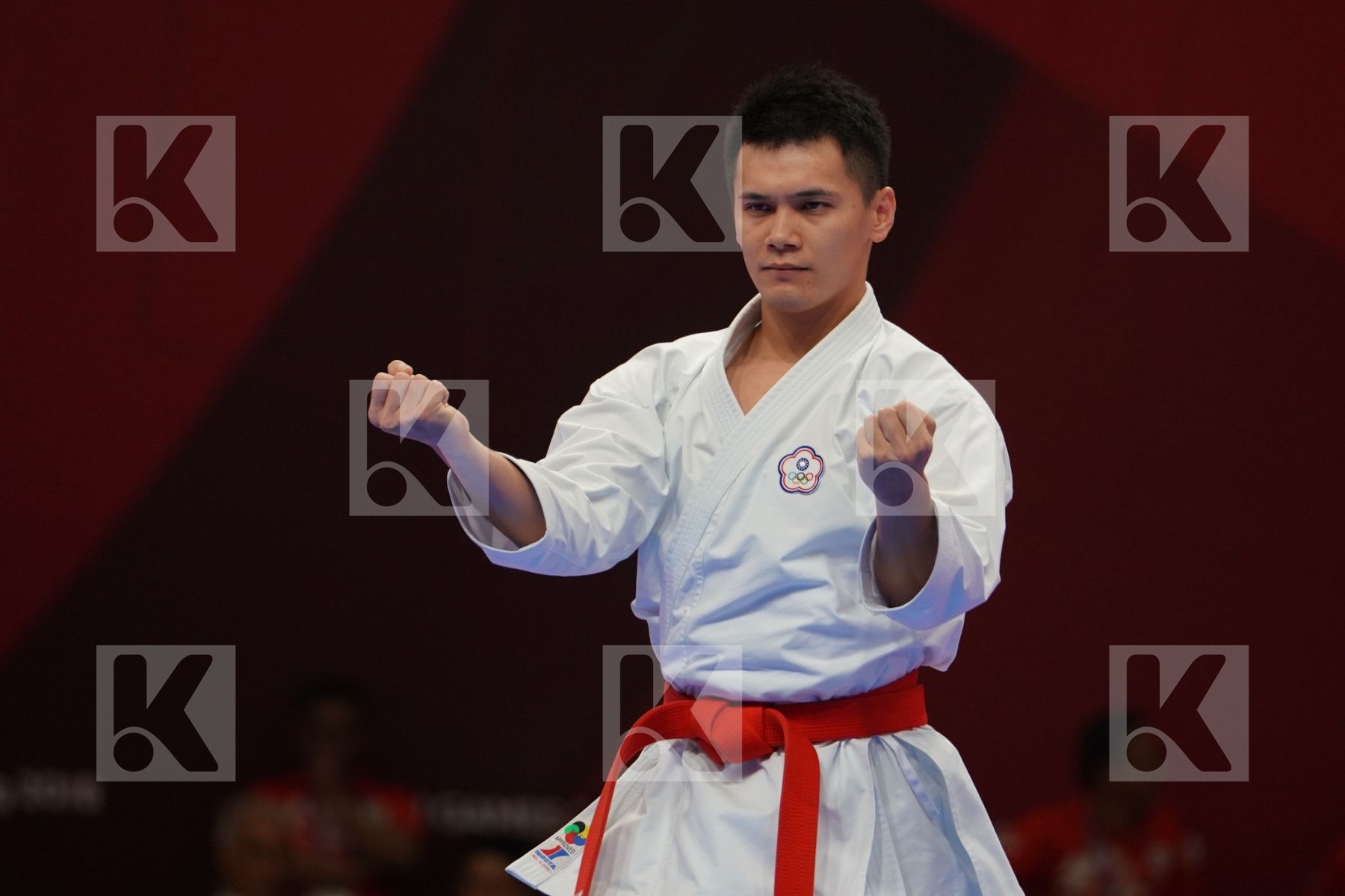 YITA WANG (CHINESE TAIPEI) in Senior Male Kata - Qualification