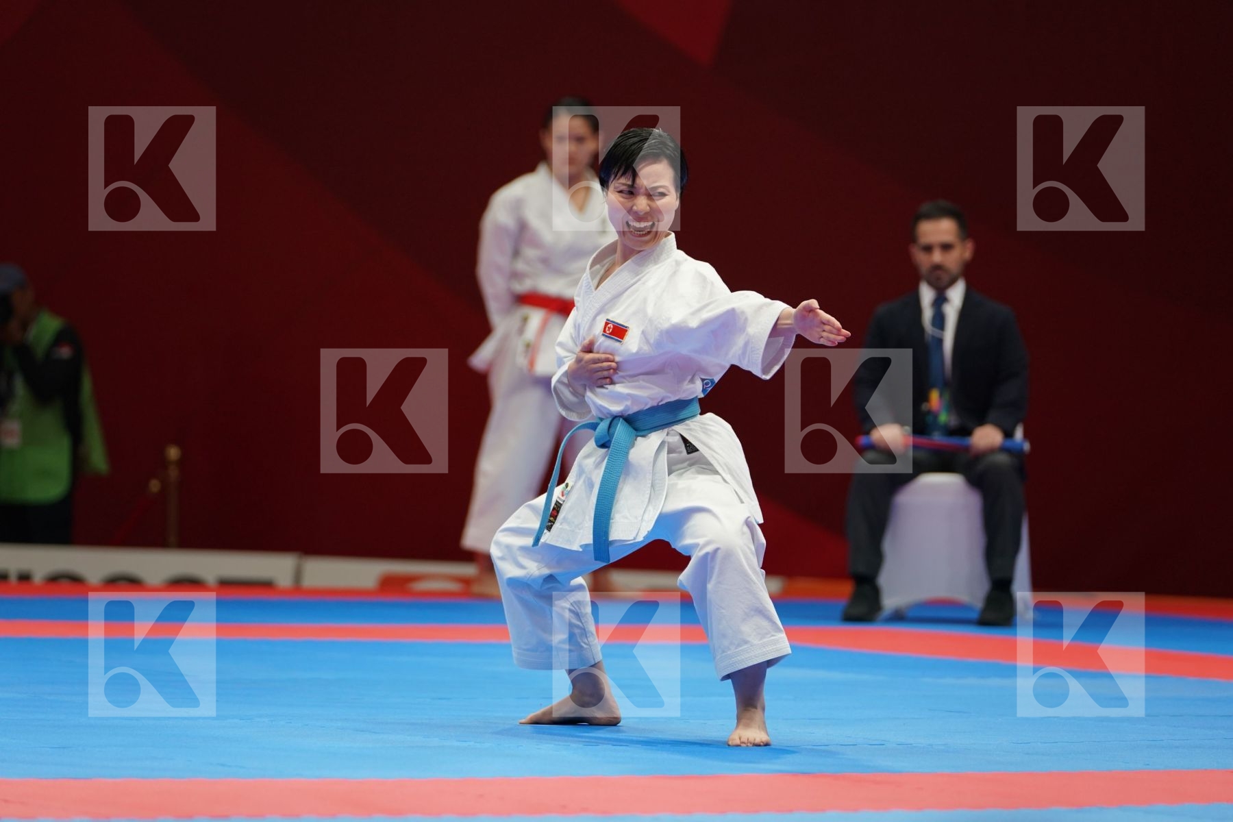 JI UI KANG (NORTH KOREA) in Senior Female Kata - Qualification
